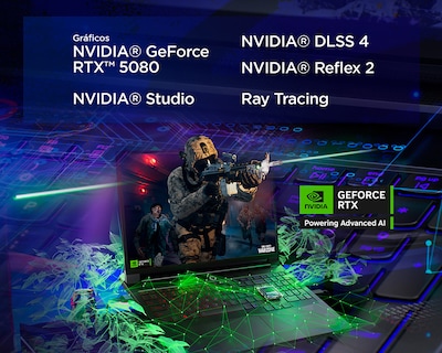 Foto 7 | Foto 7 | Laptop Lenovo Legion Pro 7 16 Pulgadas Windows 11 Intel Core Ultra 9 NVIDIA GeForce RTX 5080 32 GB RAM 1 TB SSD Negra