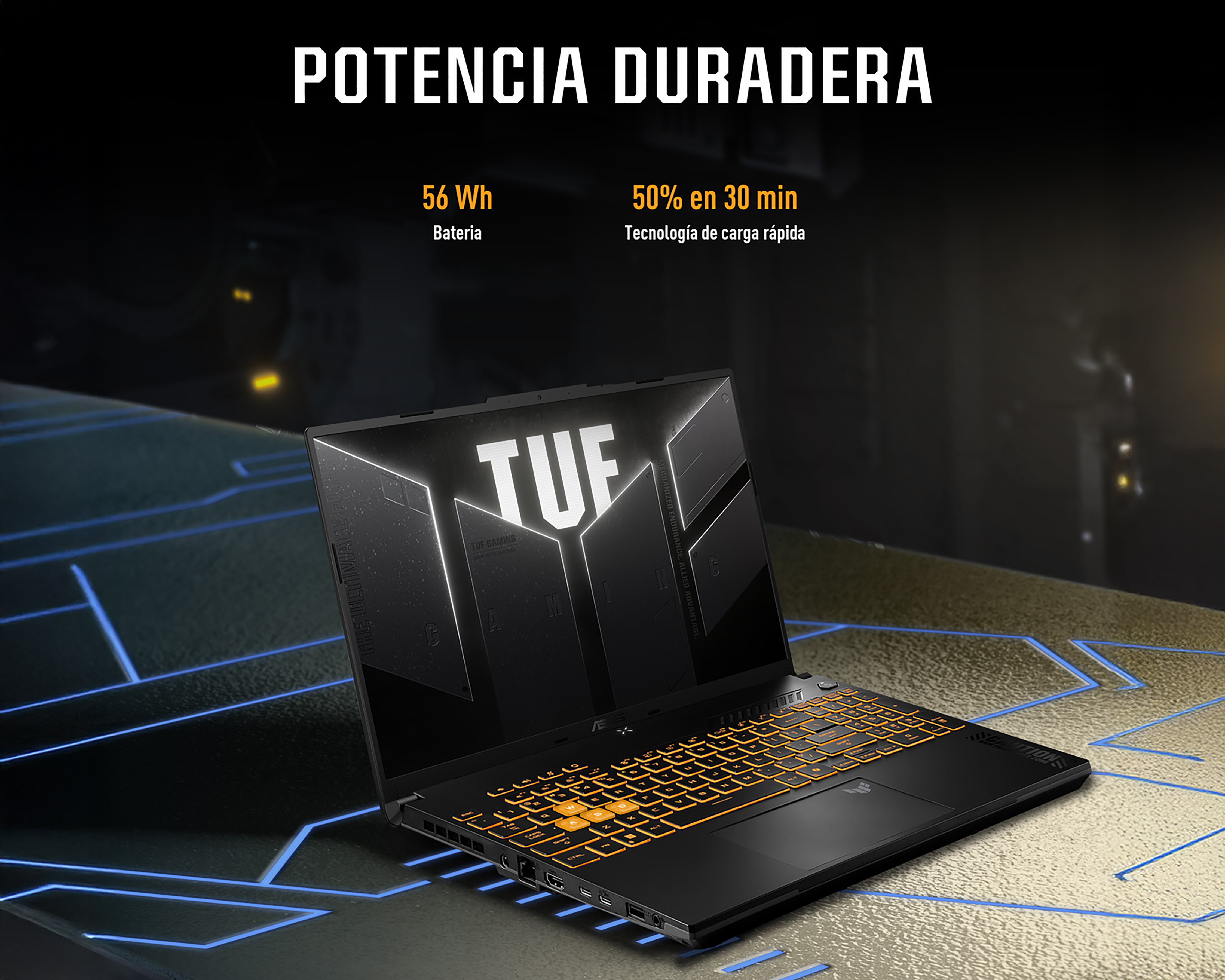 Foto 4 pulgar | Foto 2 | Laptop Gamer Asus TUF Gaming F16 16 Pulgadas Intel Core 5 GeForce RTX 3050 16 GB RAM 1 TB SSD Negra