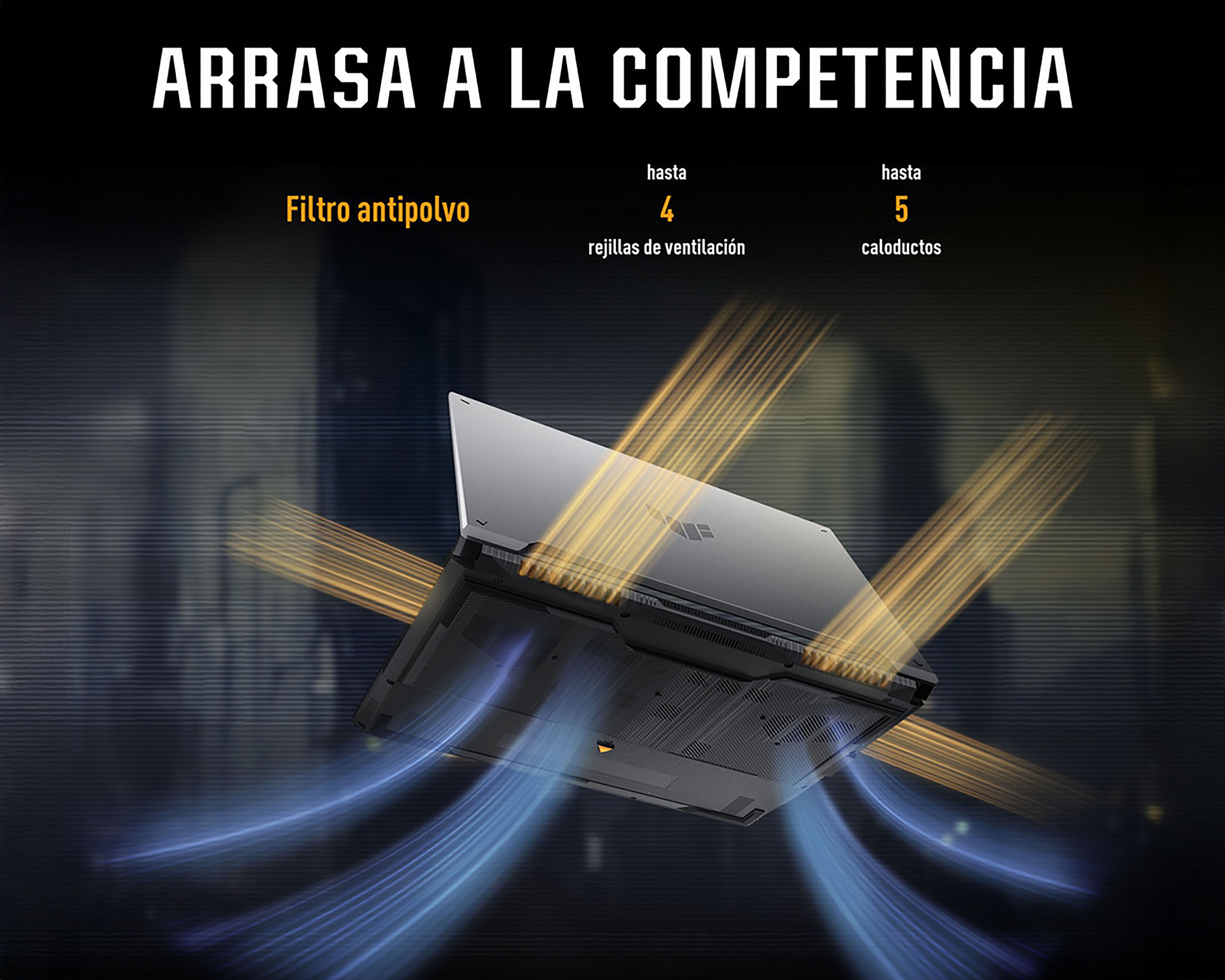 Foto 6 | Foto 5 | Laptop Gamer Asus TUF Gaming F16 16 Pulgadas Intel Core 5 GeForce RTX 3050 16 GB RAM 1 TB SSD Negra