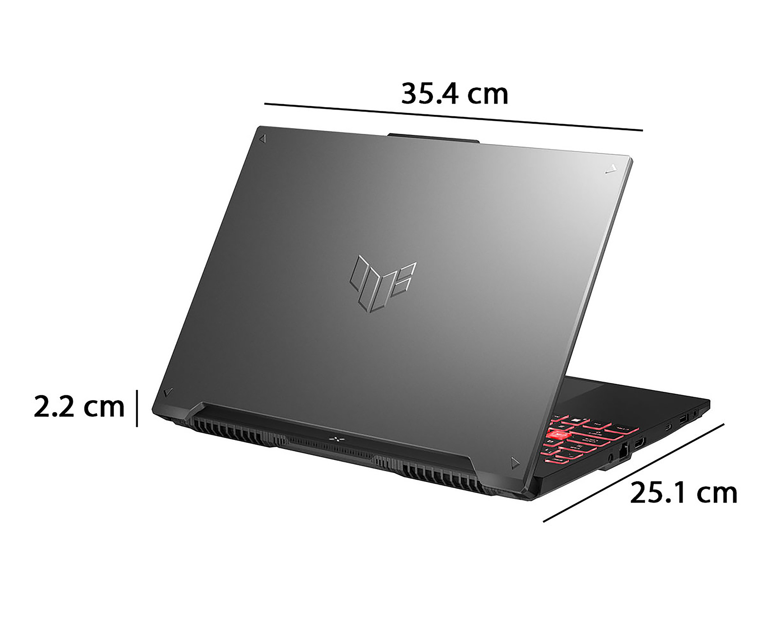 Foto 2 | Foto 10 | Laptop Gamer Asus TUF Gaming A16 16 Pulgadas AMD Ryzen 5 GeForce RTX 4050 16 GB RAM 1 TB SSD Gris