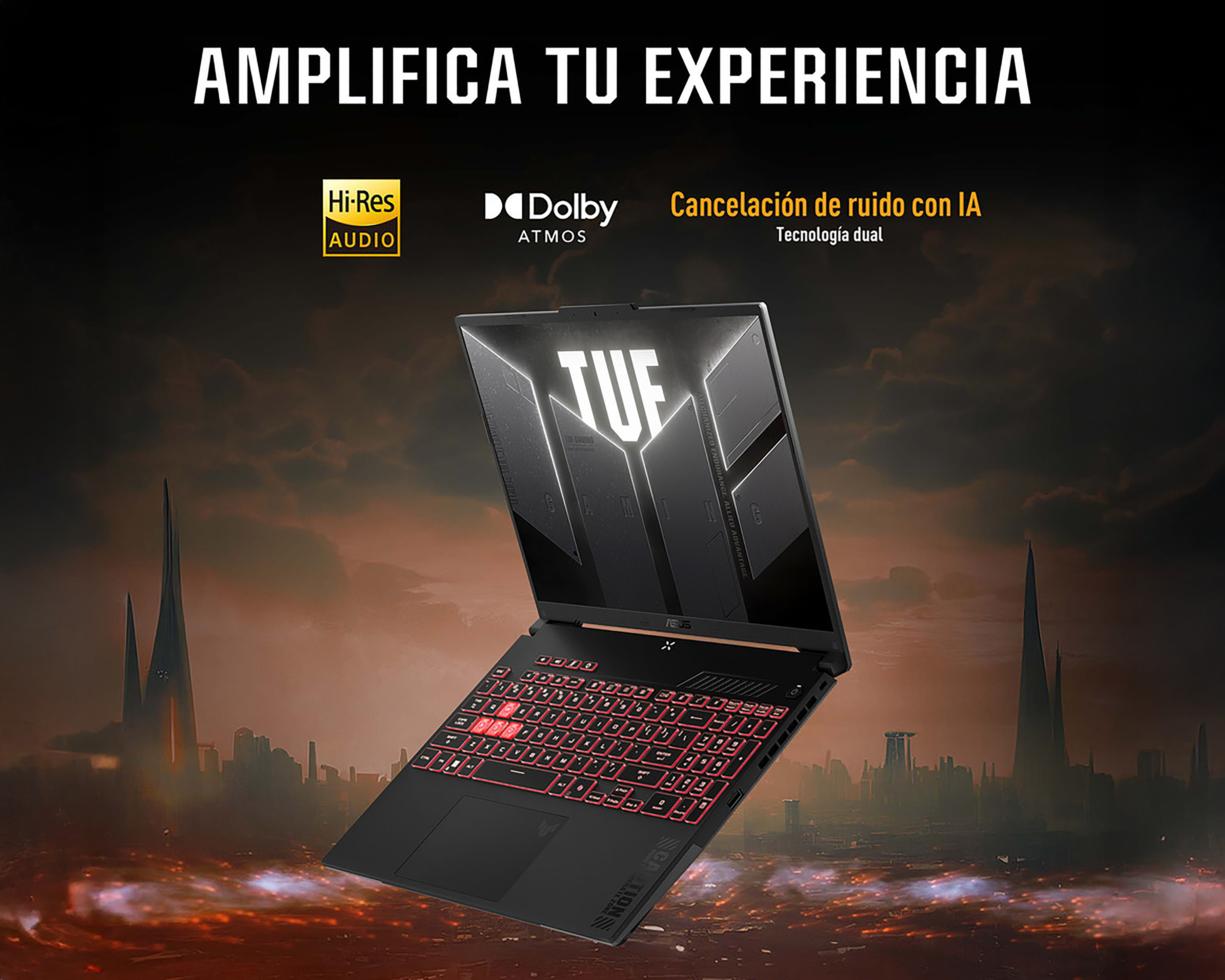Foto 8 | Foto 7 | Laptop Gamer Asus TUF Gaming A16 16 Pulgadas AMD Ryzen 5 GeForce RTX 4050 16 GB RAM 1 TB SSD Gris