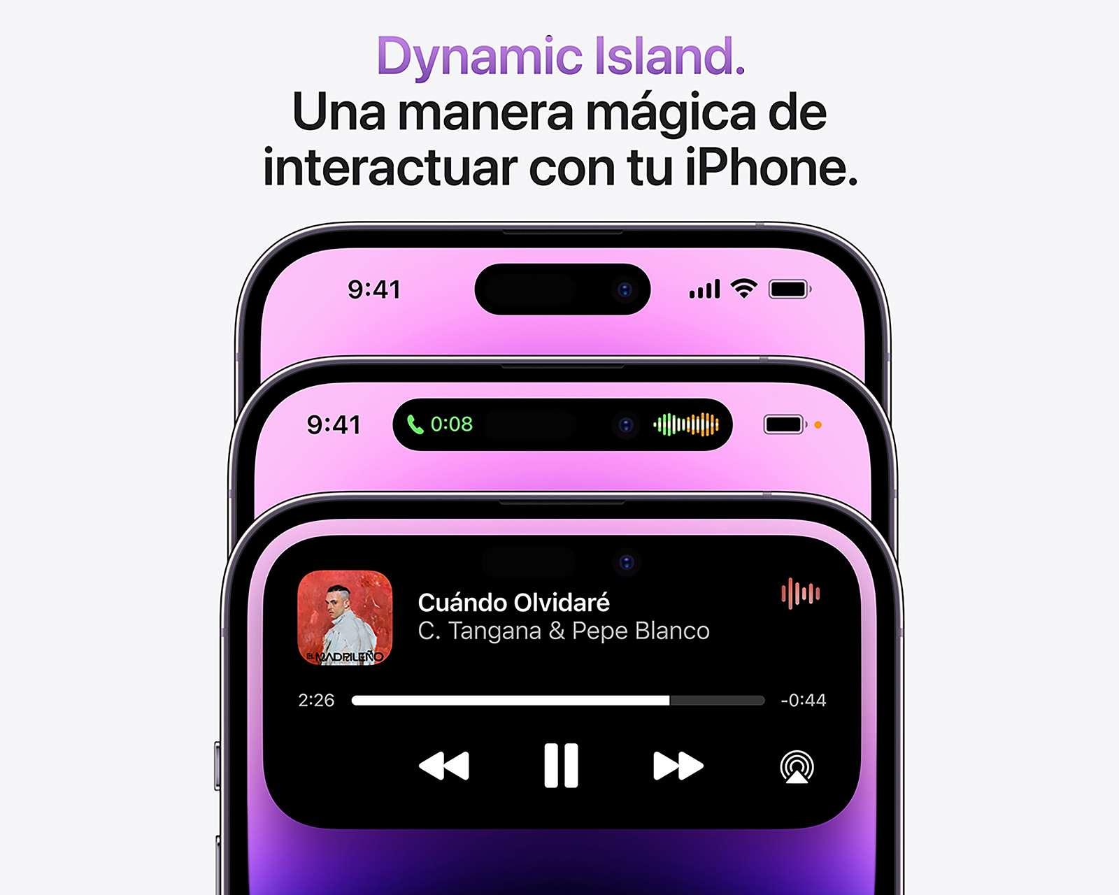 Foto 6 | Foto 6 | Telcel Apple iPhone 14 Pro Max 256 GB Morado Oscuro