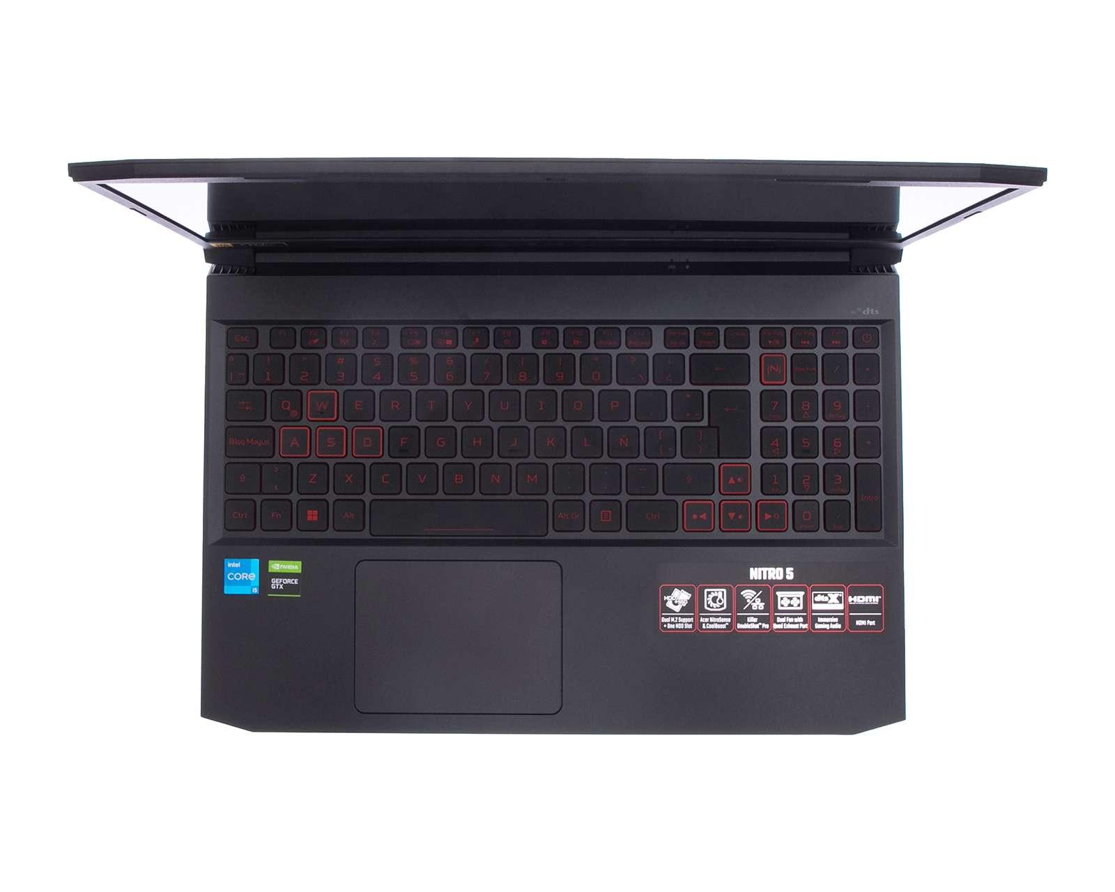 Foto 4 | Foto 4 | Laptop Gamer Acer AN515-57-512P 15.6" Intel Core i5 8 GB RAM 512 GB SSD Negra