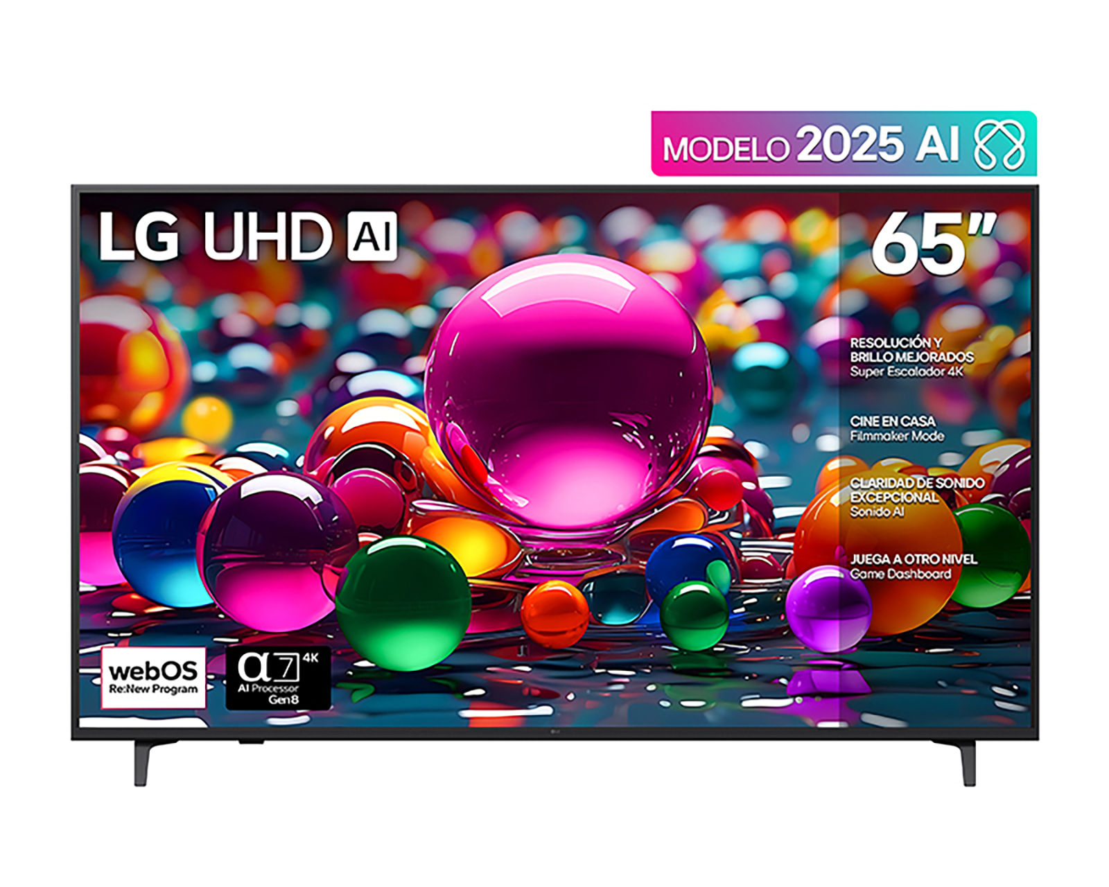 Pantalla Smart TV LG LED 65 pulgadas UHD 4K 65UA7500