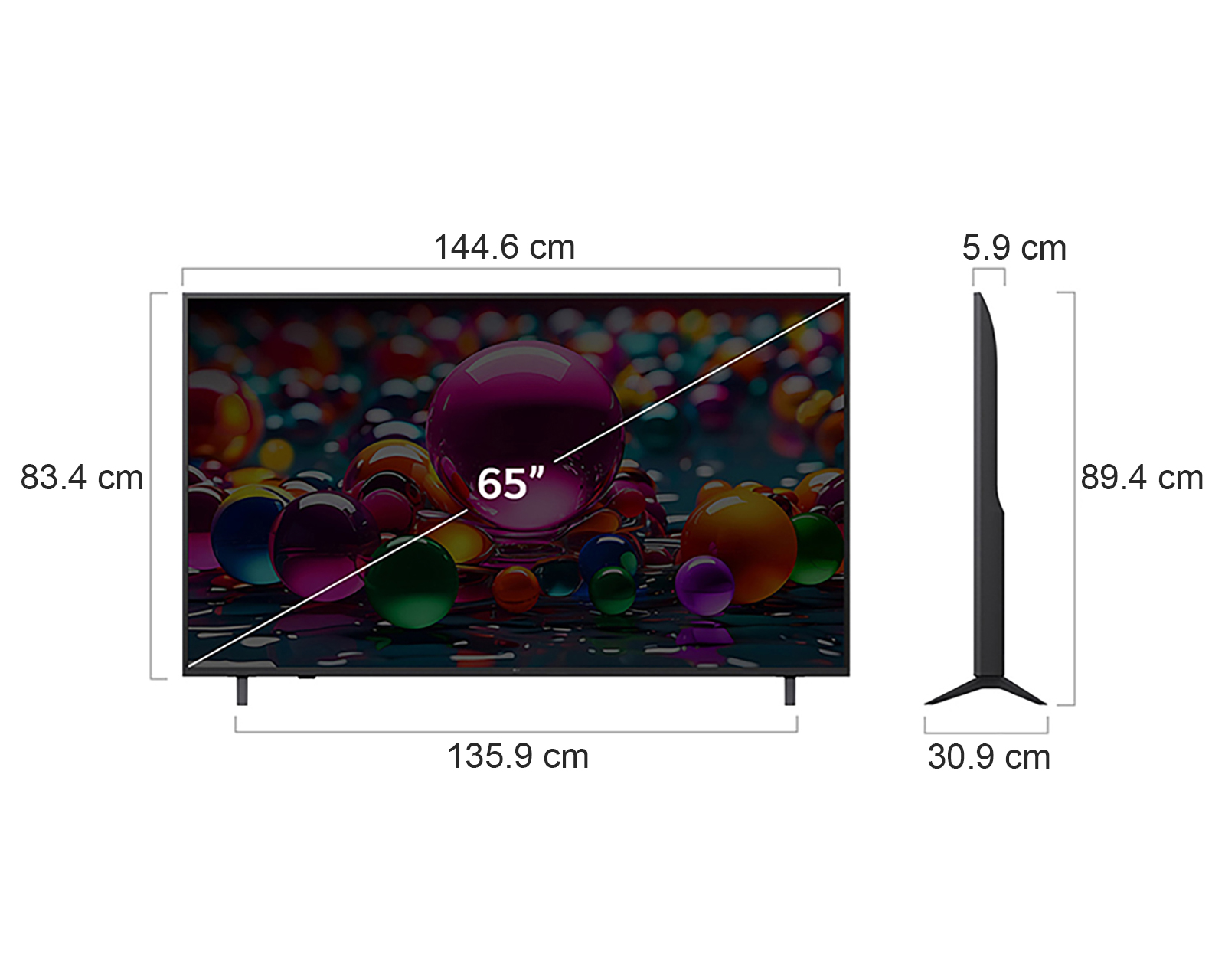 Foto 11 pulgar | Foto 10 | Pantalla Smart TV LG LED 65 pulgadas UHD 4K 65UA7500