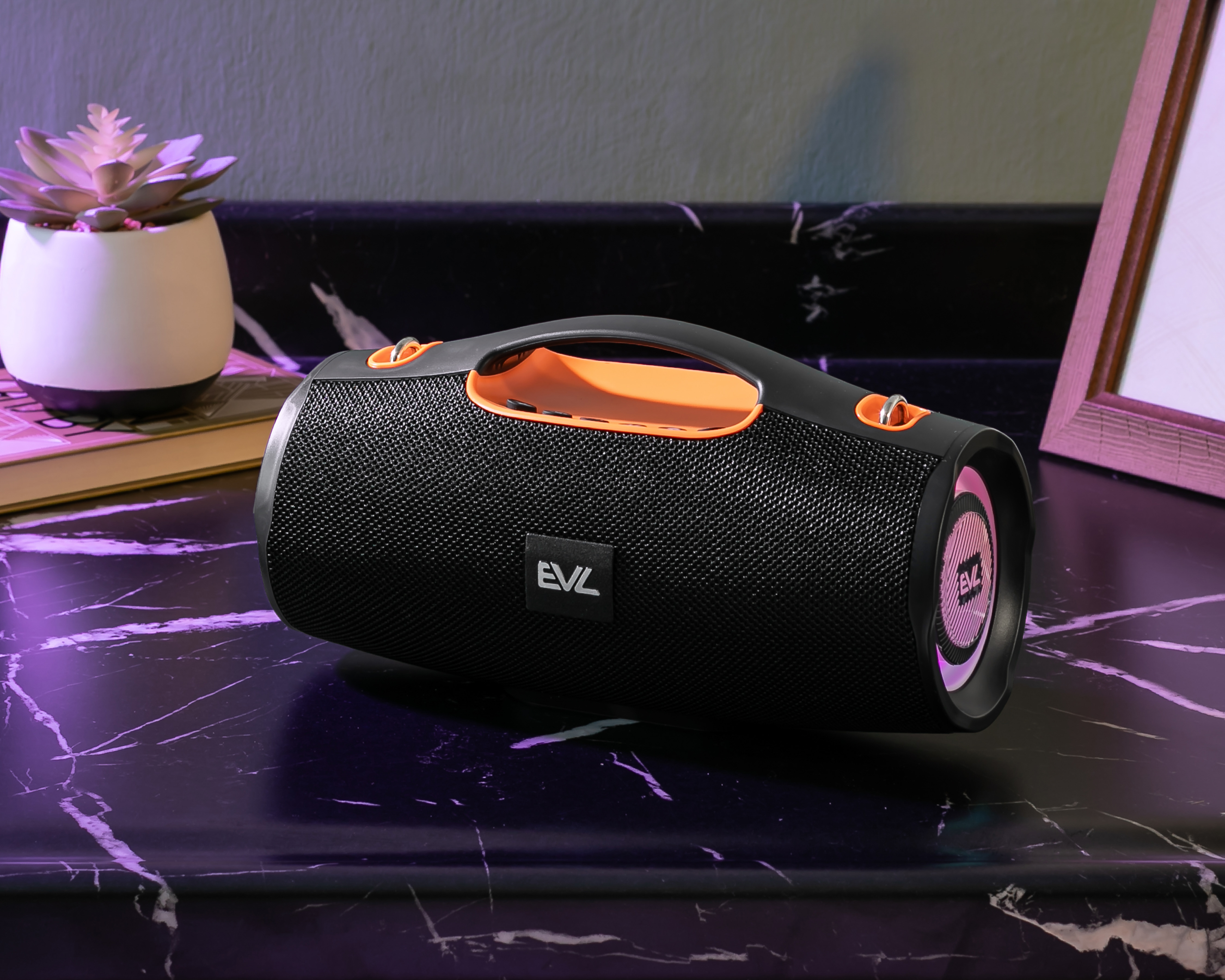 Foto 8 pulgar | Foto 7 | Bocina Bluetooth EVL BB-003 20 W con Luces