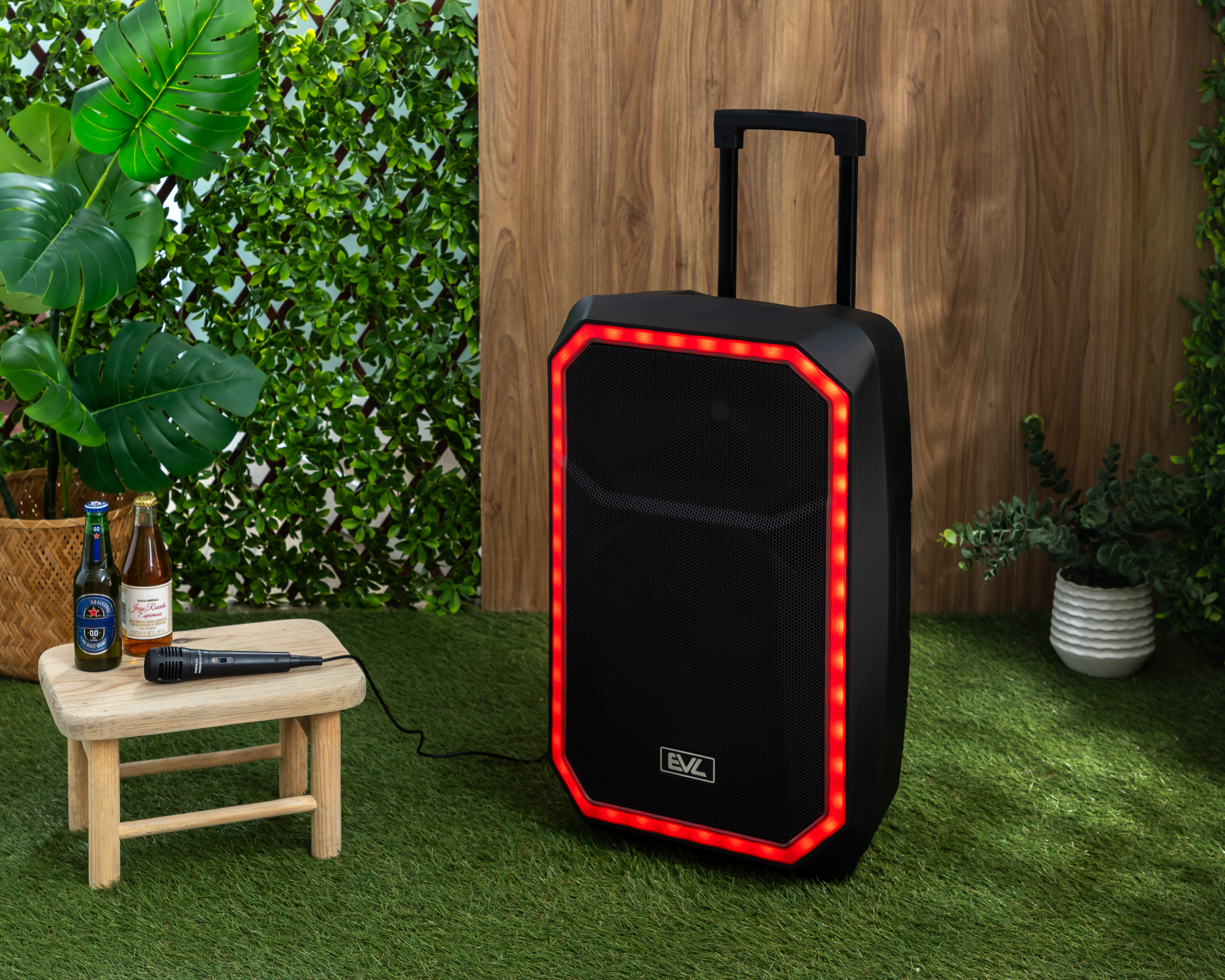 Foto 9 pulgar | Foto 8 | Bocina Bluetooth EVL BF14-01 50 W con Micrófono