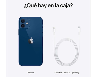 Foto 6 | Foto 6 | Telcel Apple IPhone 12 64 GB Blue