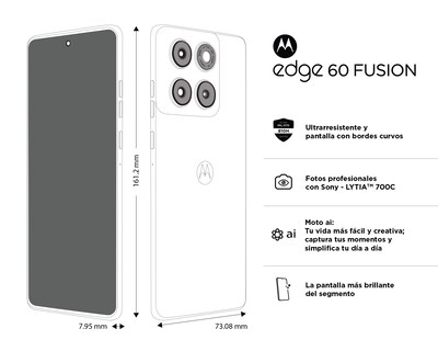 Foto 10 | Foto 10 | Telcel Motorola Edge 60 Fusion 256 GB Rosa
