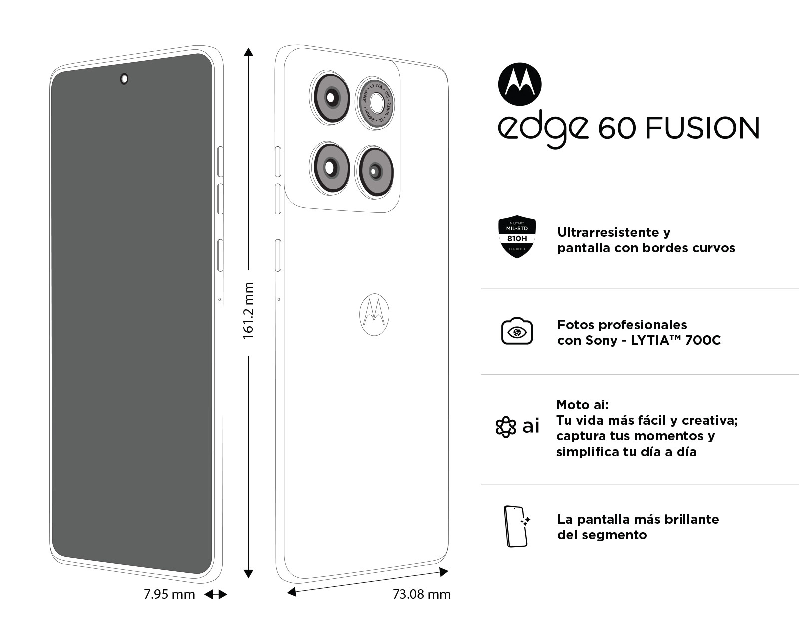 Foto 10 | Foto 10 | Telcel Motorola Edge 60 Fusion 256 GB Rosa