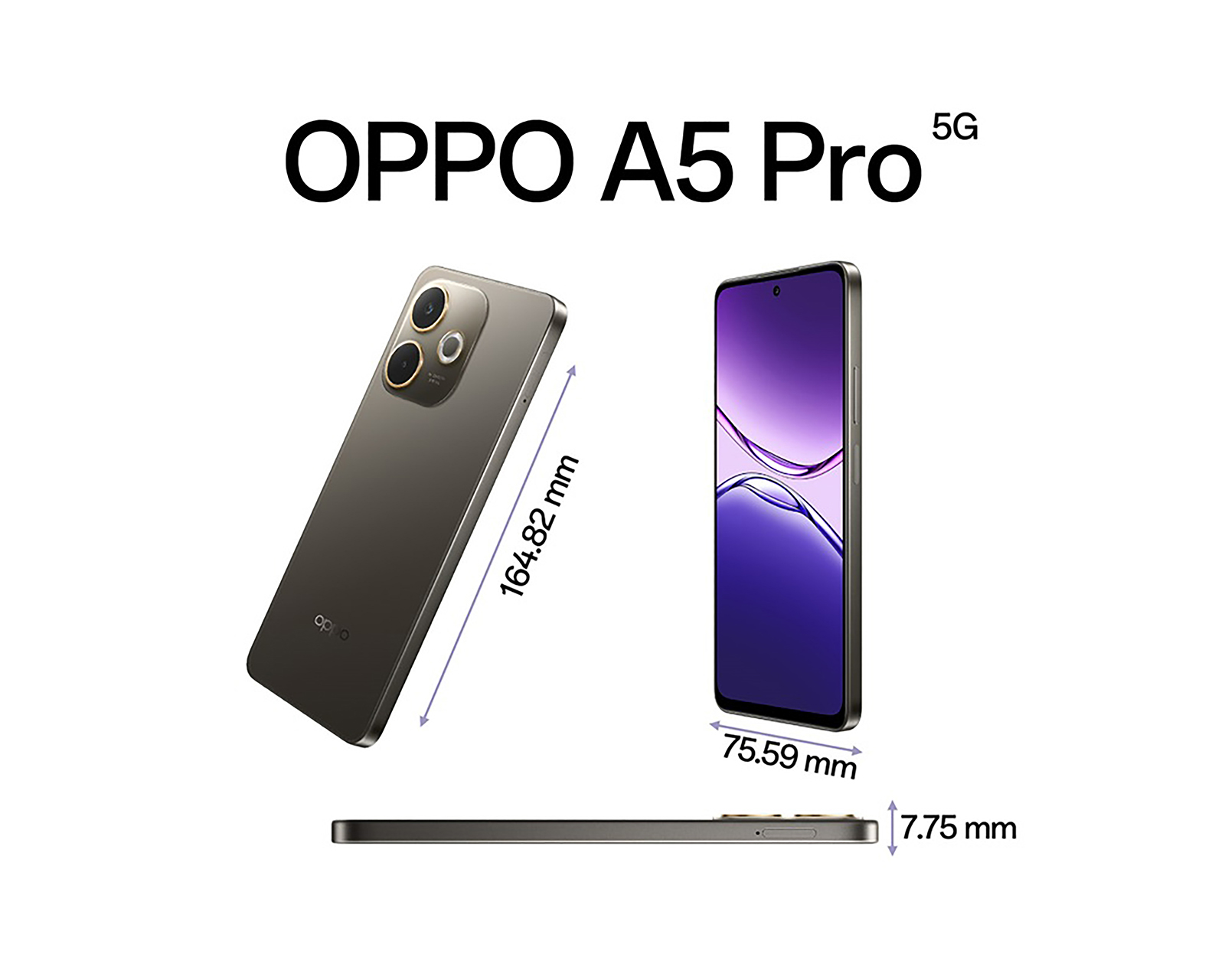 Foto 7 | Foto 7 | Movistar OPPO A5 Pro 5G 256 GB Café