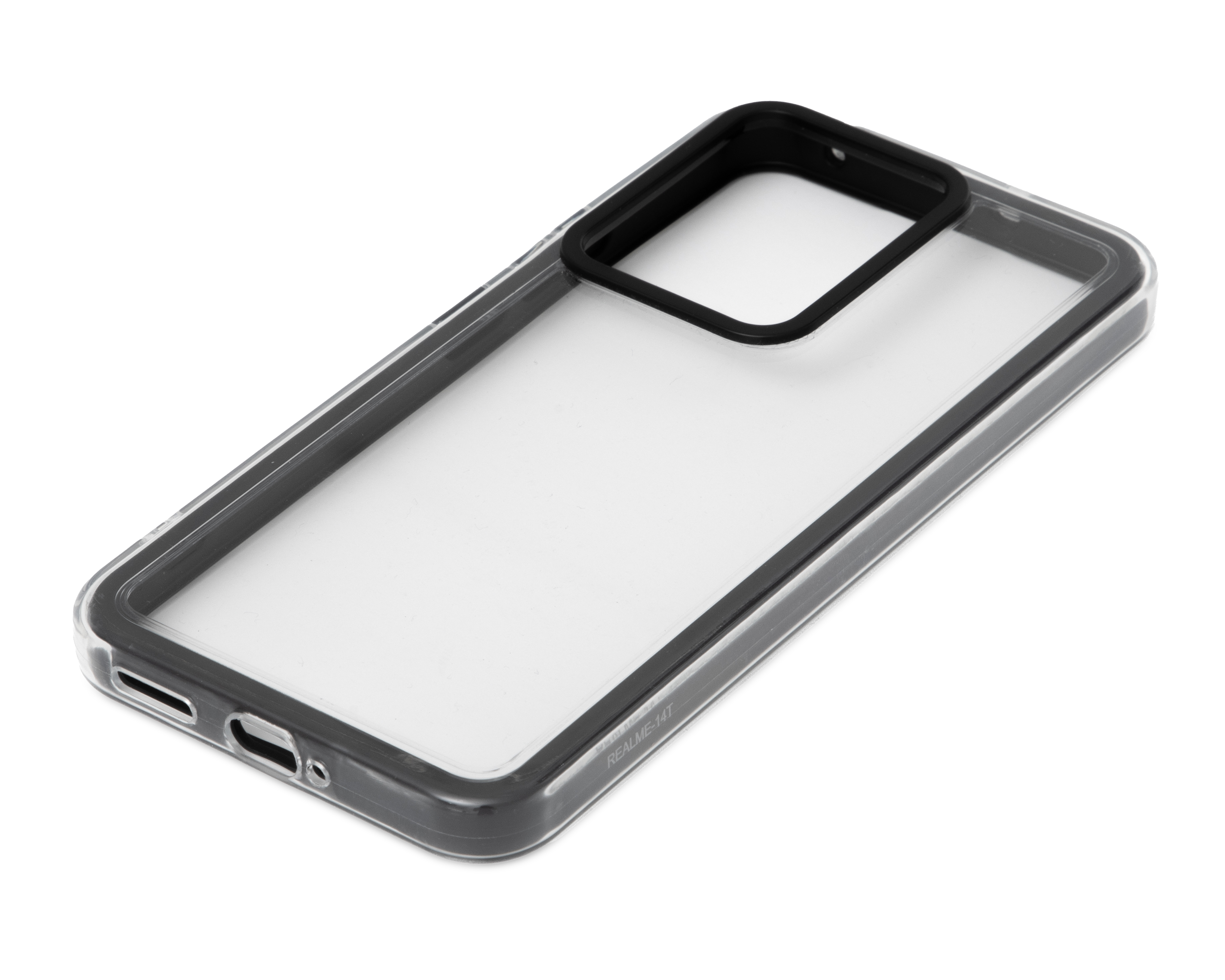 Foto 5 pulgar | Foto 4 | Funda de Poliuretano con Negro Blob para Realme 14T