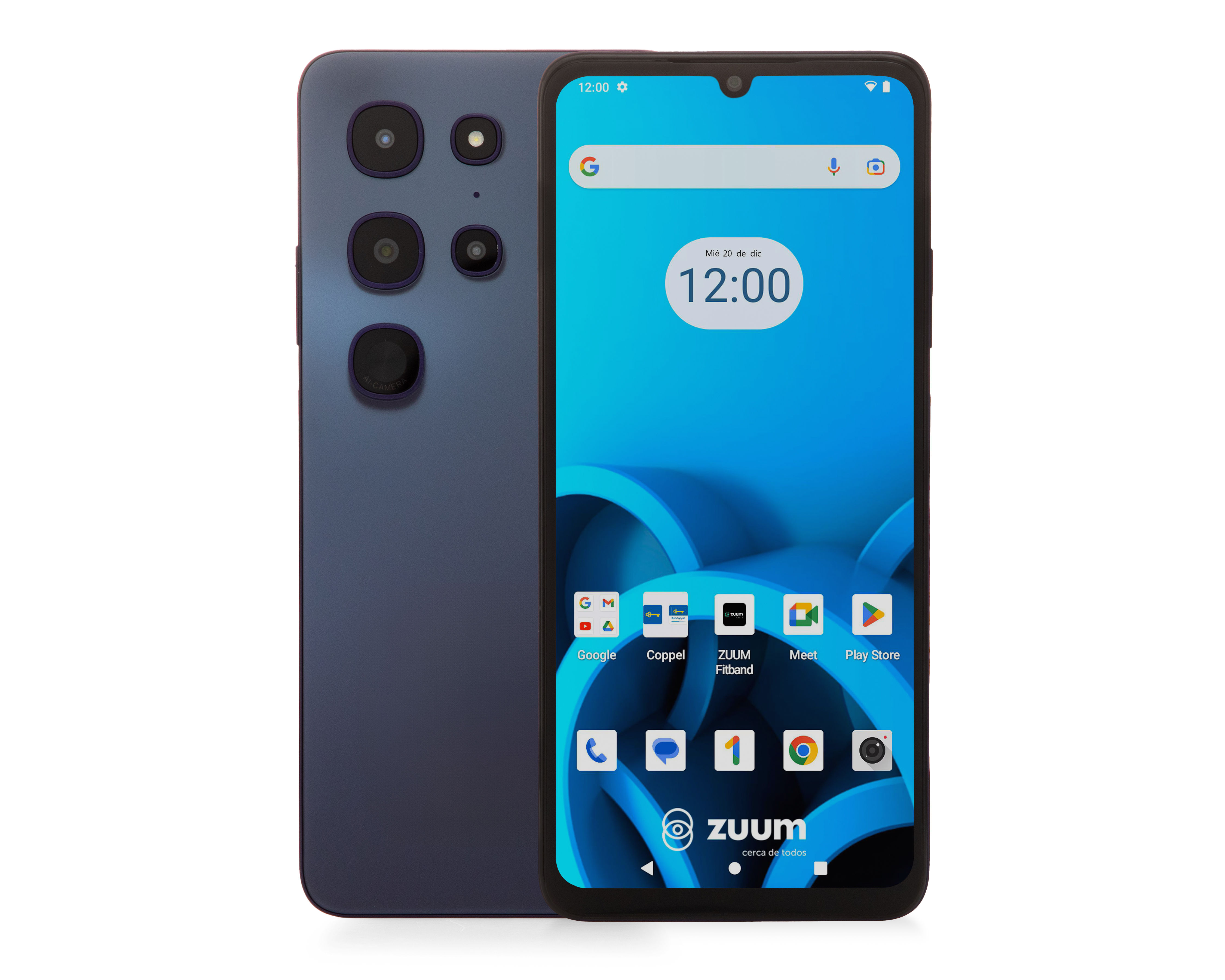 Celular Zuum Sens Pro Liberado 256 GB Azul