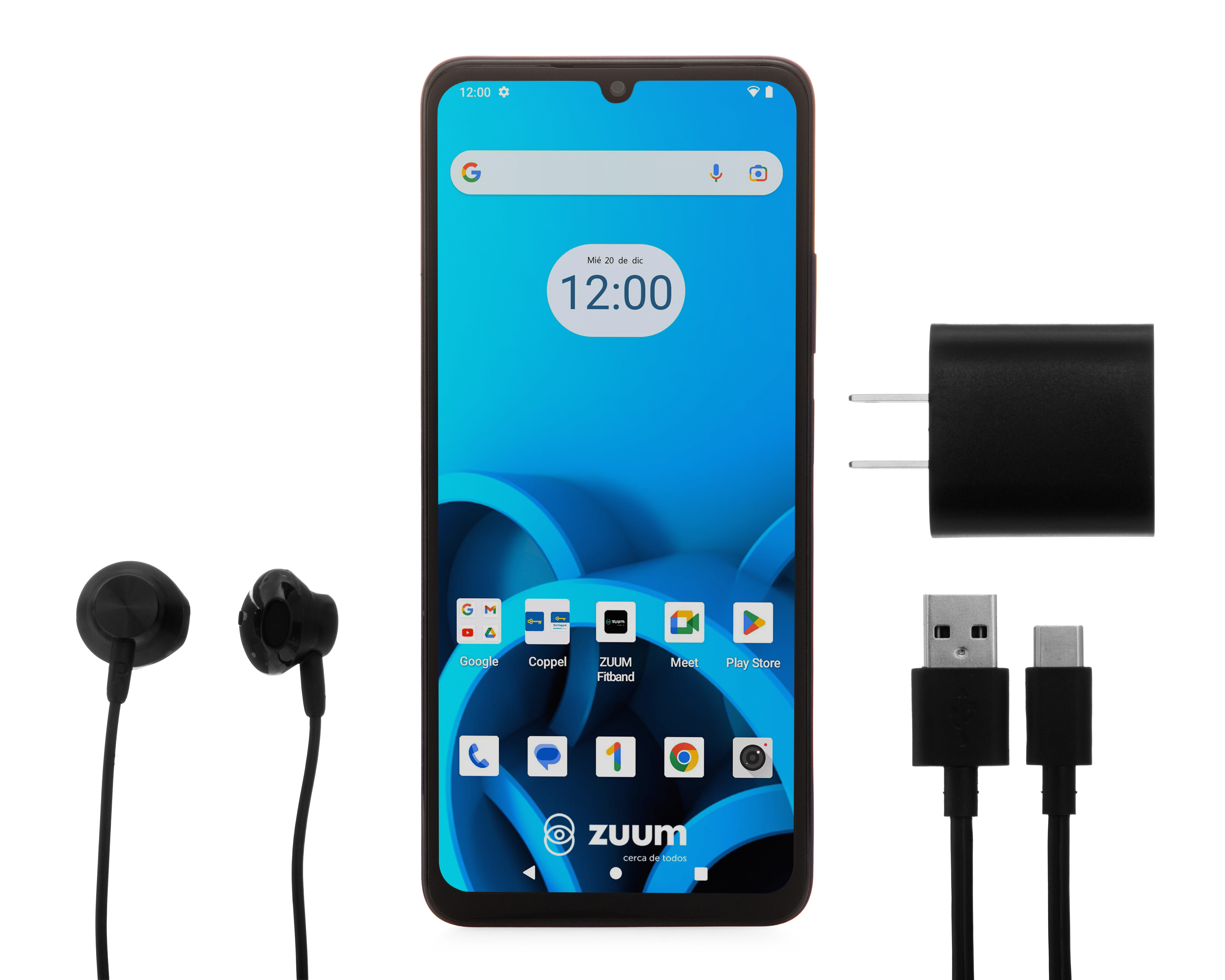 Foto 8 pulgar | Foto 7 | Celular Zuum Sens Pro Liberado 256 GB Azul