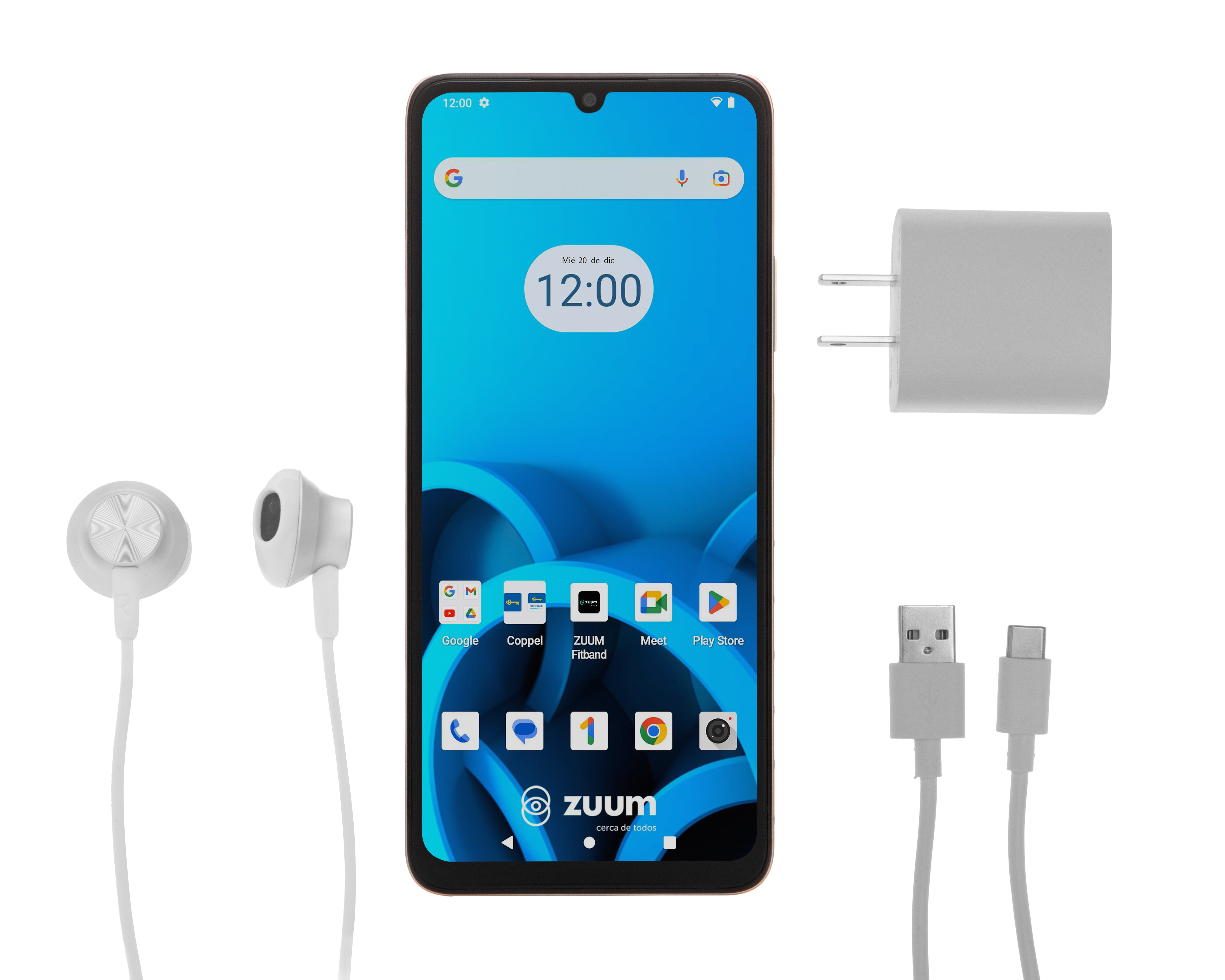 Foto 7 | Foto 7 | Celular Zuum Sens Pro Liberado 256 GB Gris