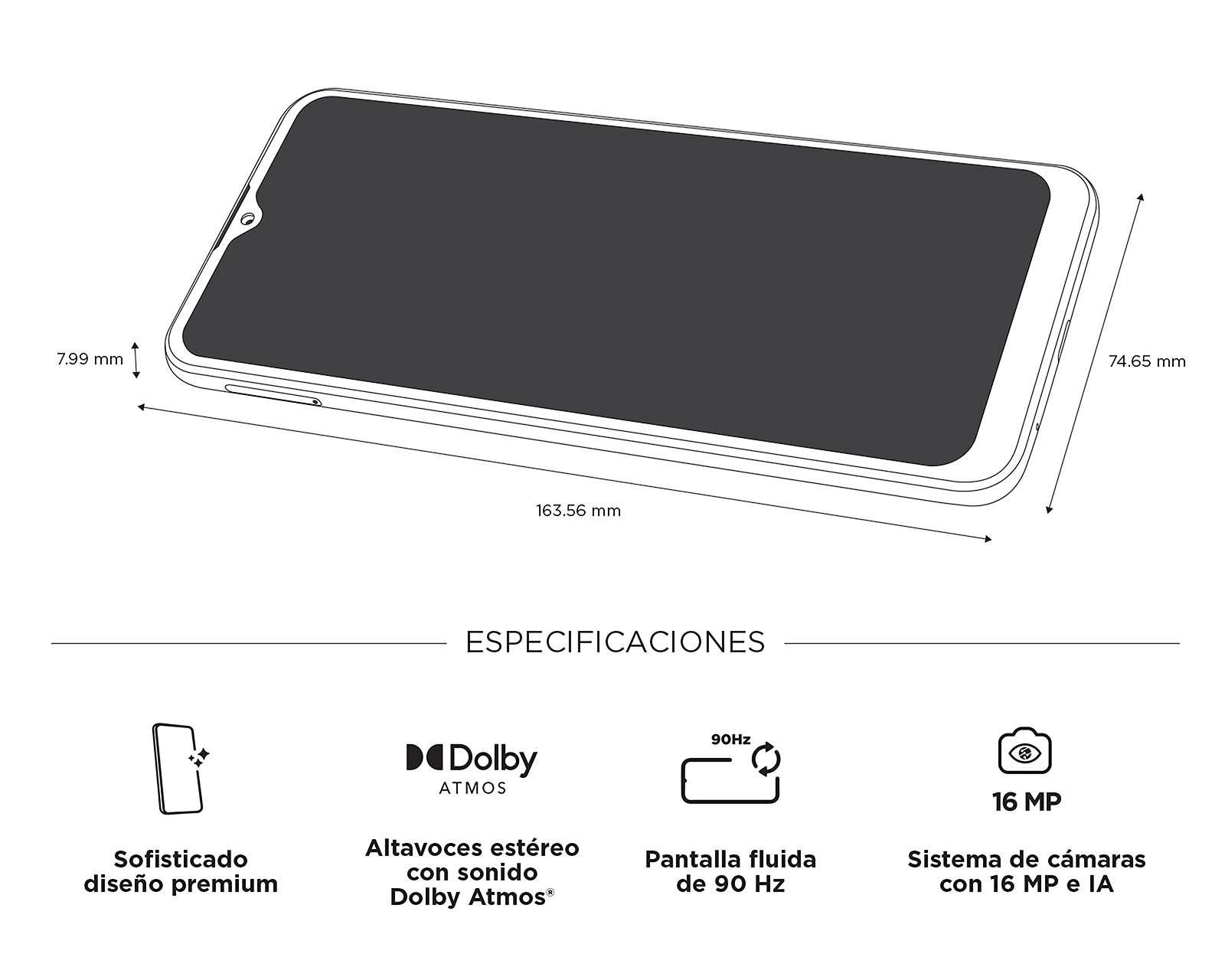 Foto 9 pulgar | Foto 8 | Telcel Motorola Moto E22i 64 GB Blanco