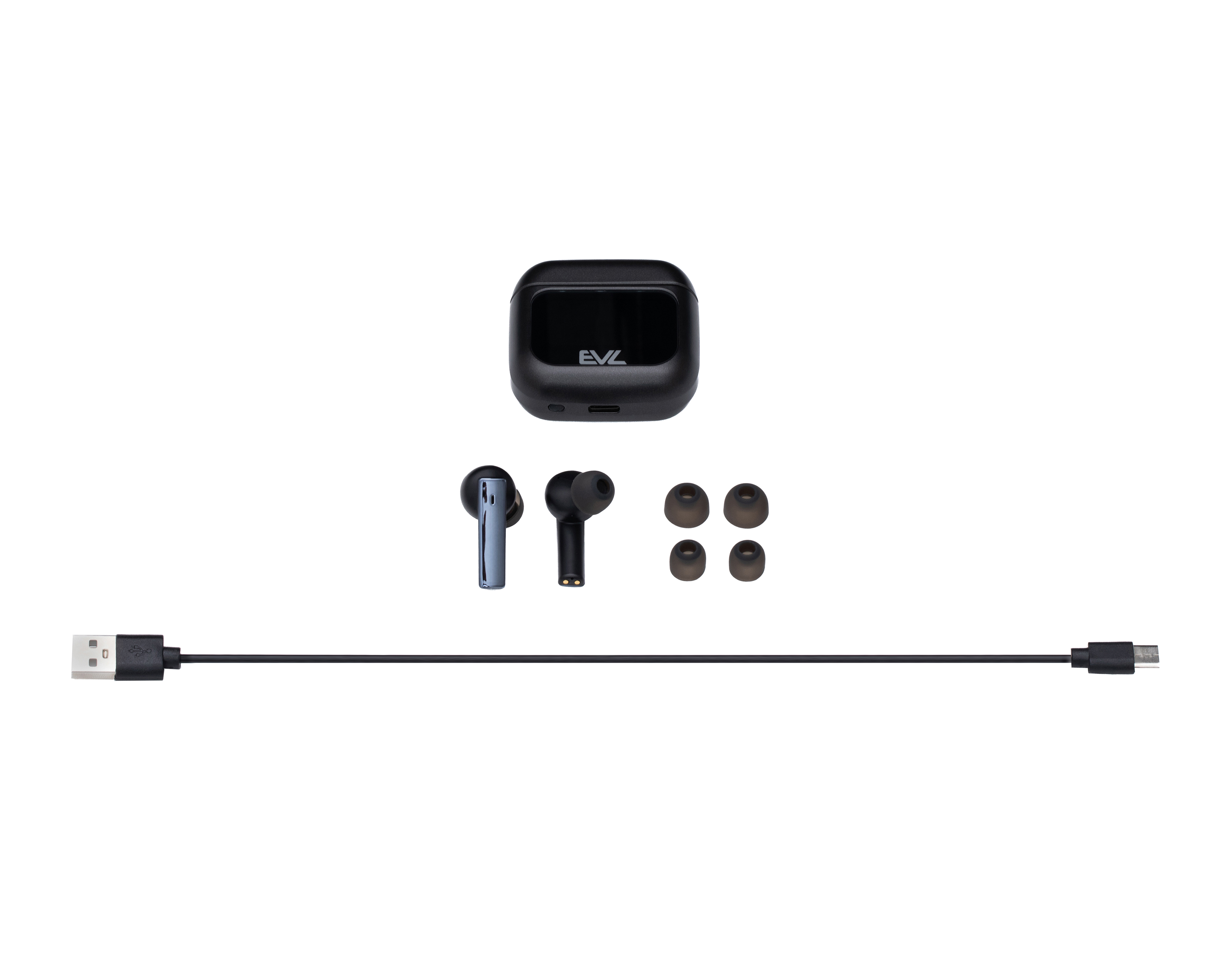 Foto 4 pulgar | Foto 3 | Audífonos True Wireless EVL-TW-006 con Cancelación de Ruido