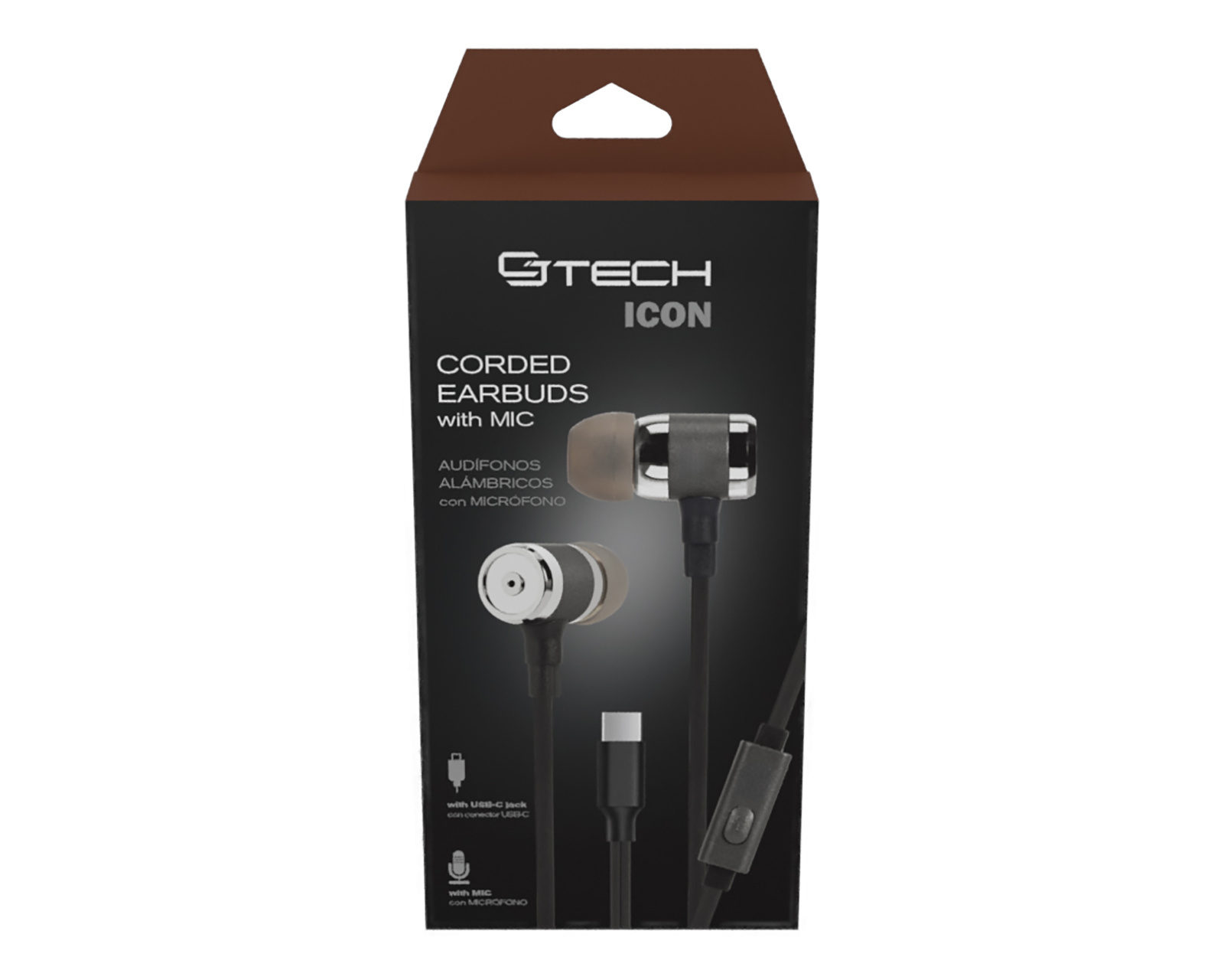 Audífonos In-Ear CJ Tech Icon con Micrófono