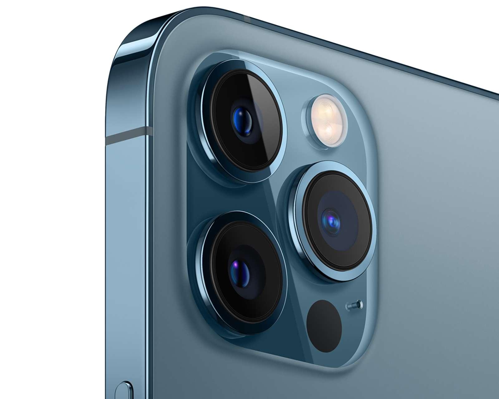 Foto 4 pulgar | Foto 3 | Telcel Apple iPhone 12 Pro Max 128 GB Azul Pacífico