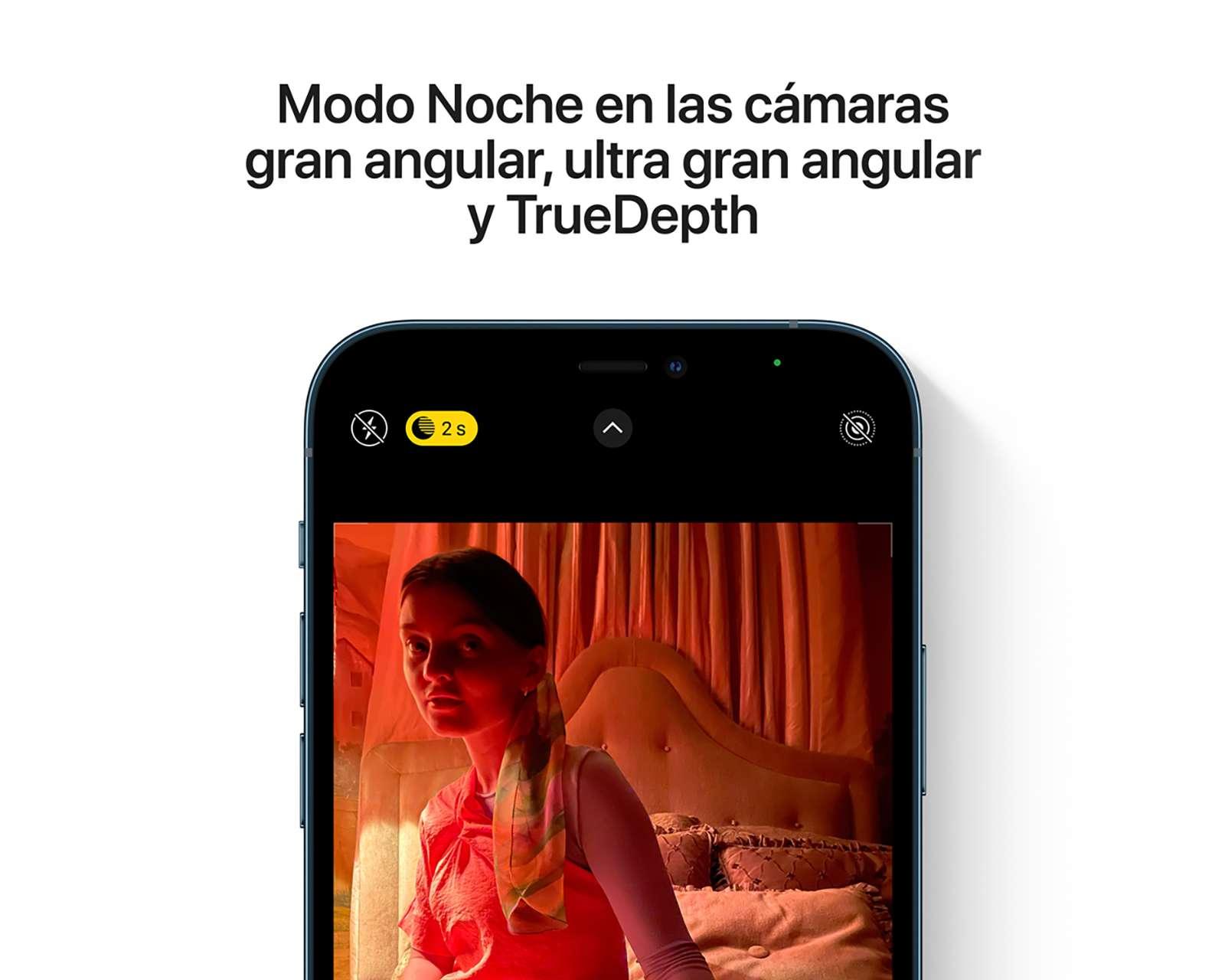 Foto 8 pulgar | Foto 7 | Telcel Apple iPhone 12 Pro Max 128 GB Azul Pacífico