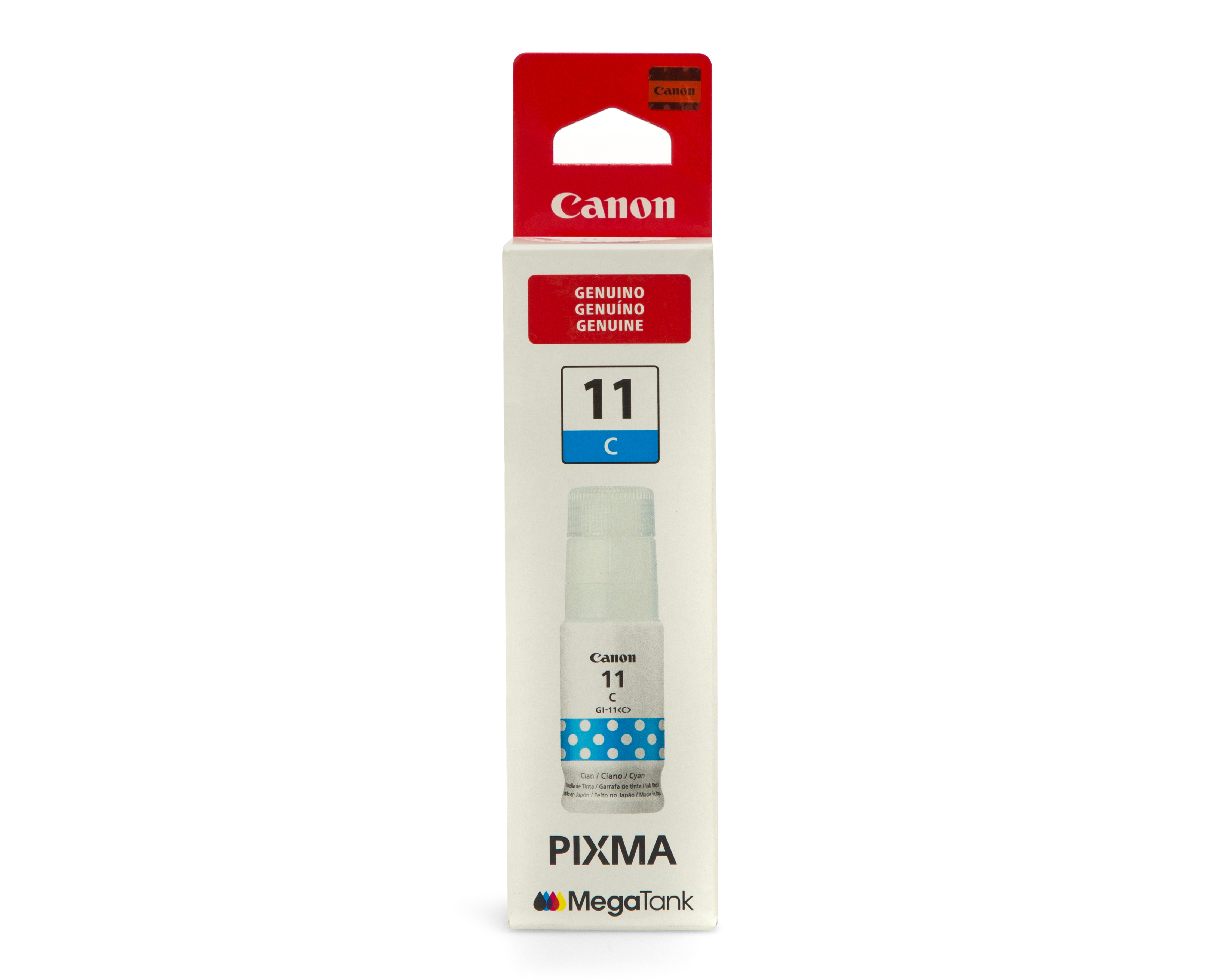 Botella de Tinta Canon GI-11C Cian