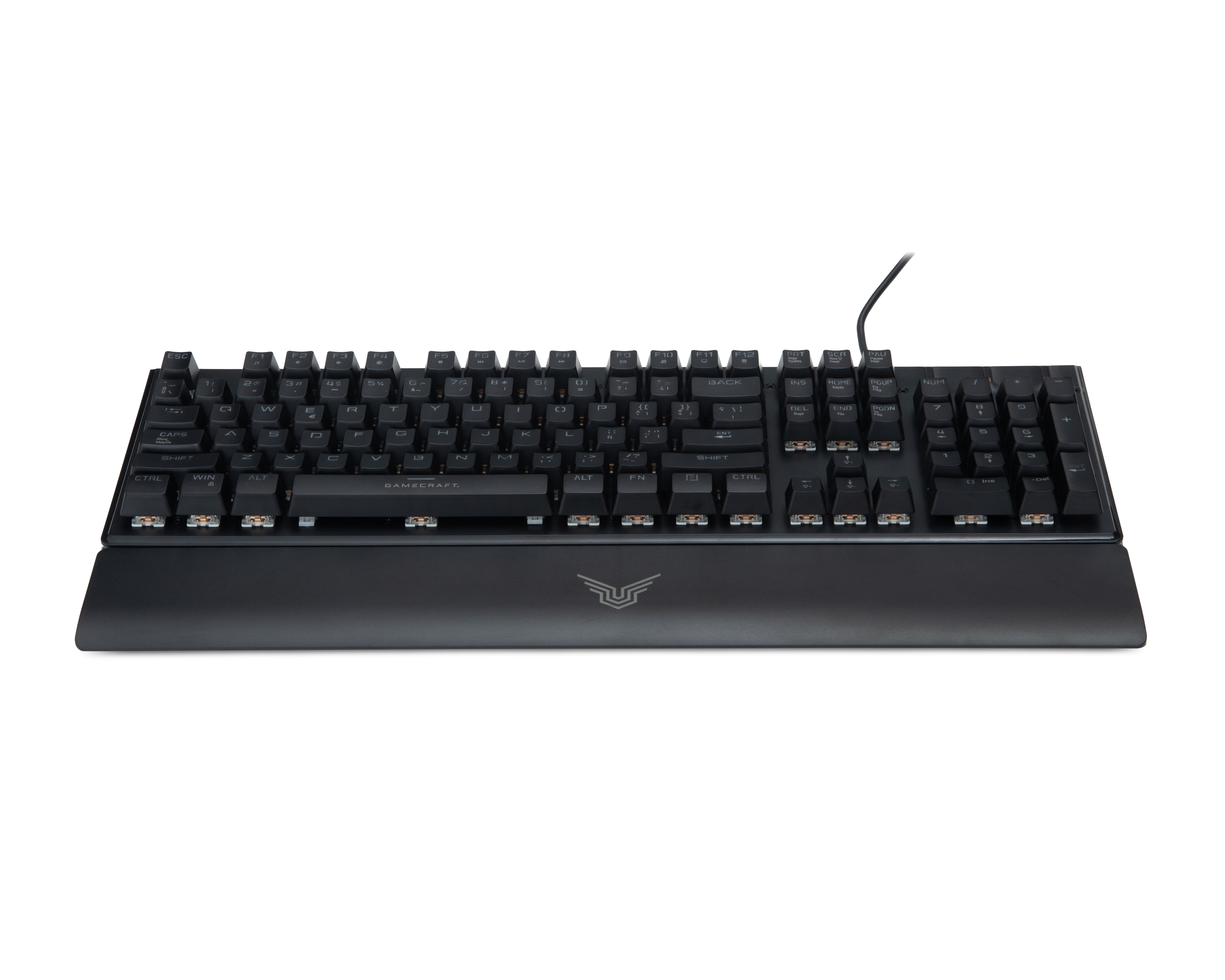 Foto 2 pulgar | Foto 1 | Teclado Gamer Alámbrico Gamecraft Xenon T40