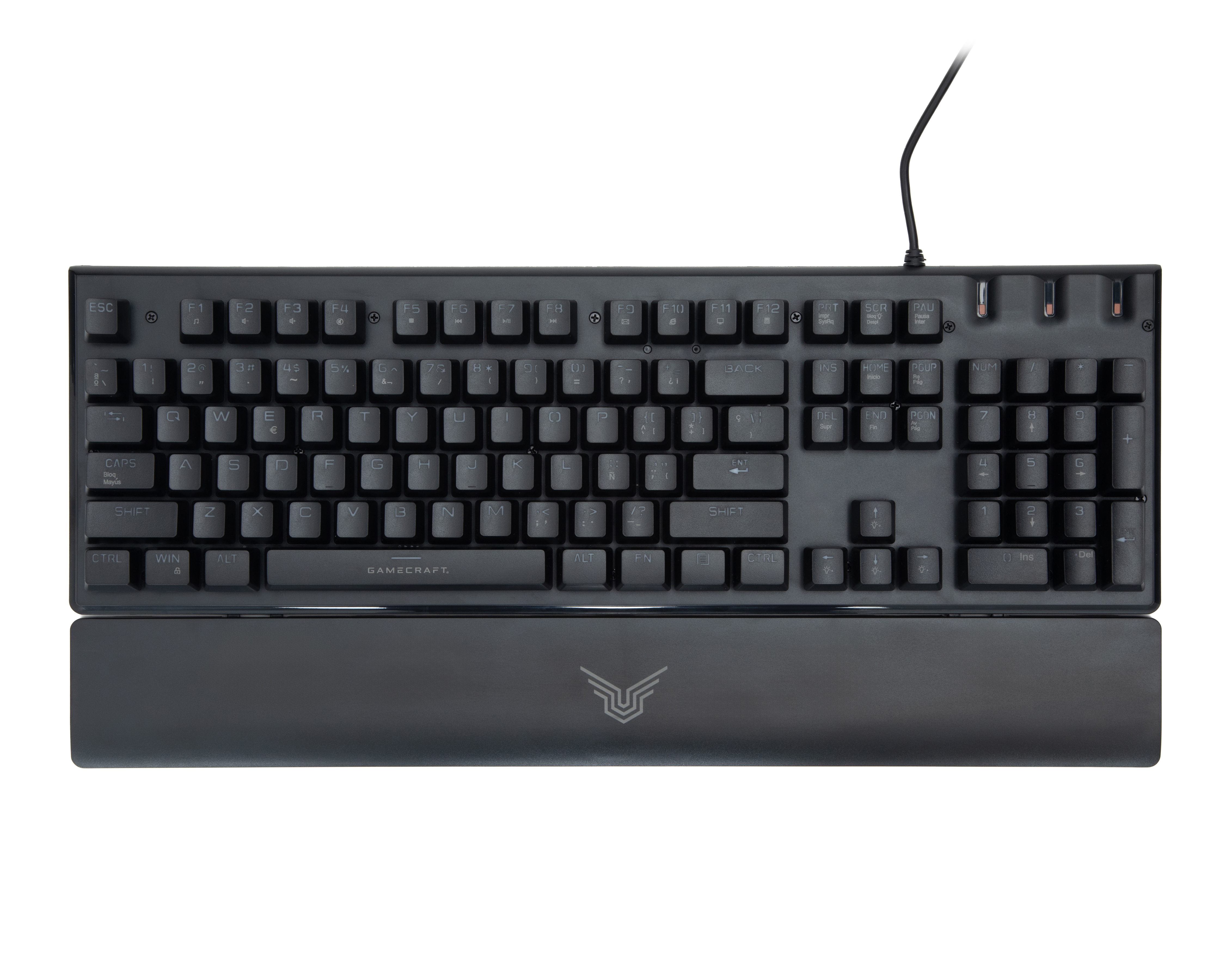 Foto 3 pulgar | Foto 2 | Teclado Gamer Alámbrico Gamecraft Xenon T40