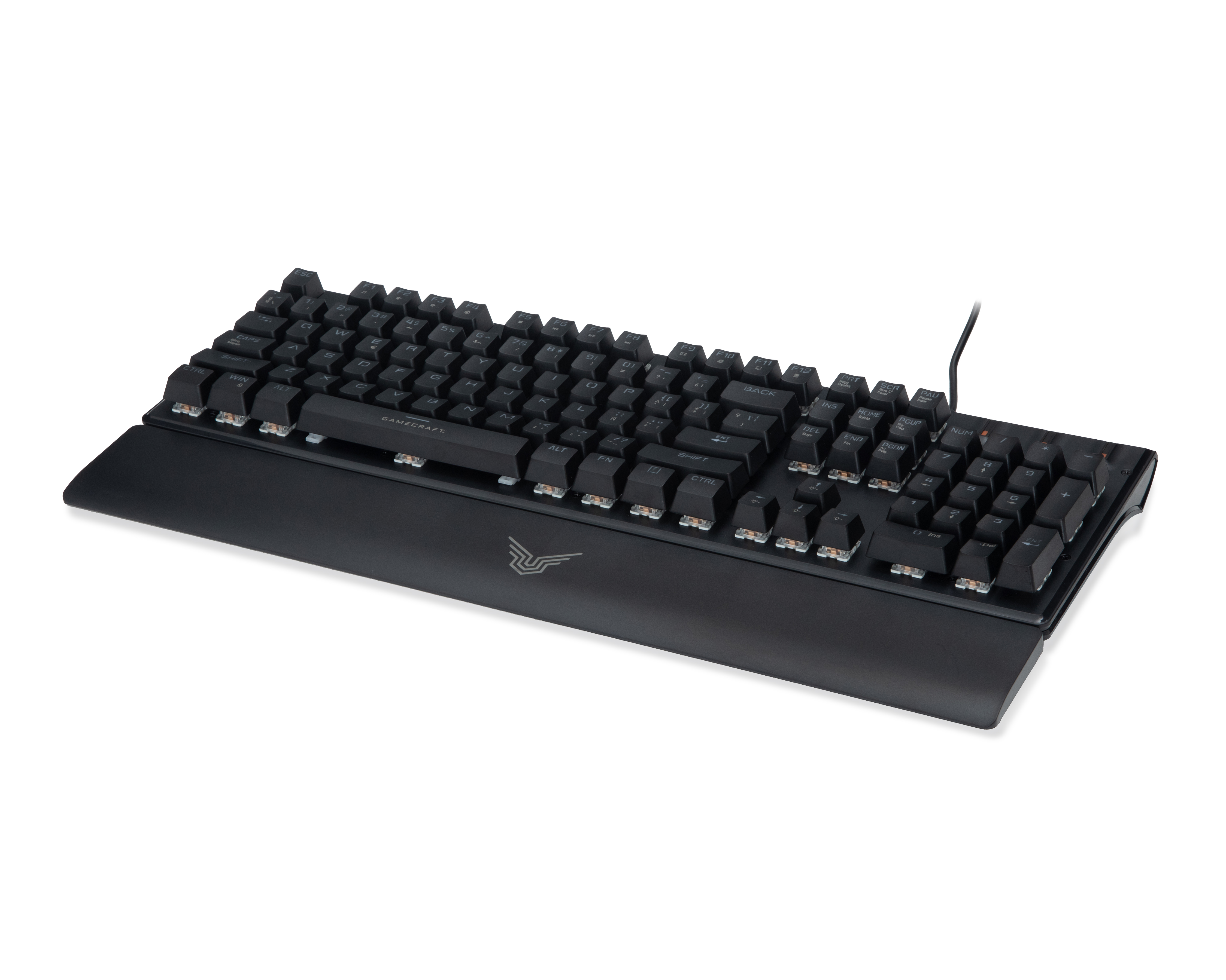 Foto 4 pulgar | Foto 3 | Teclado Gamer Alámbrico Gamecraft Xenon T40