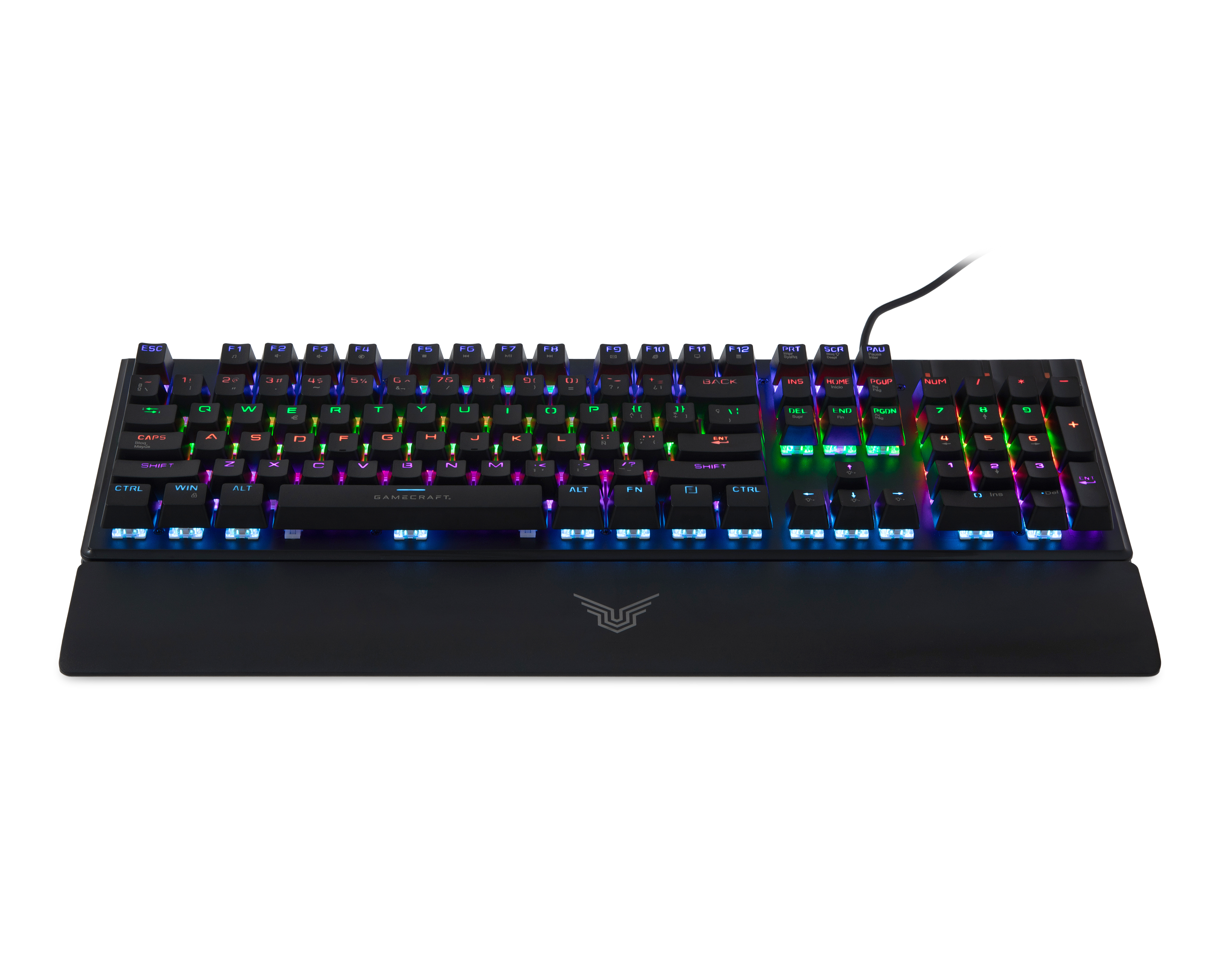 Foto 6 pulgar | Foto 5 | Teclado Gamer Alámbrico Gamecraft Xenon T40