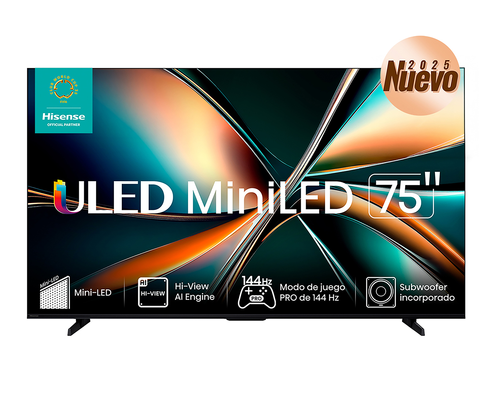Foto 1 | Foto 1 | Pantalla Smart TV Hisense ULED MiniLED 75 pulgadas 4K 75U7QG
