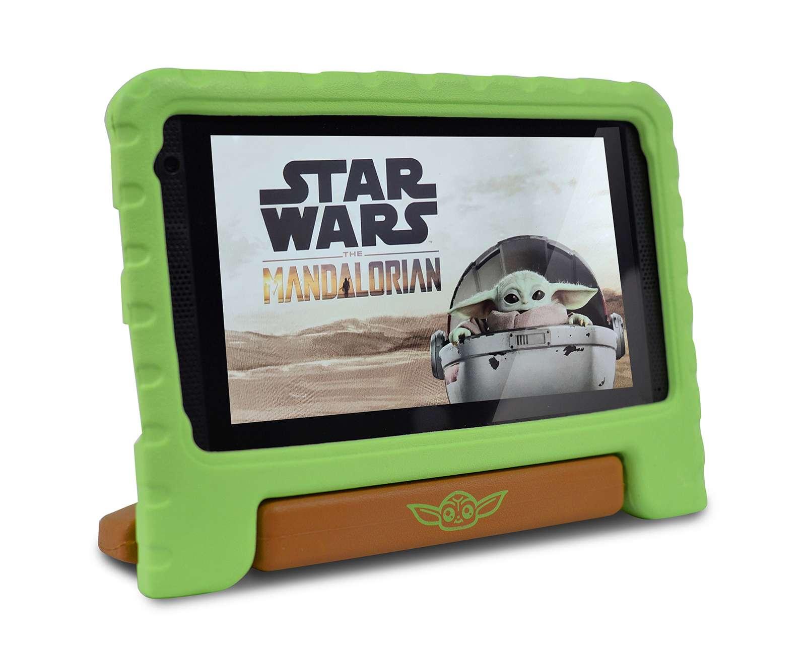 Foto 2 pulgar | Foto 1 | Tablet Kempler & Strauss Baby Yoda 7 Pulgadas 16 GB Wi-Fi + Bluetooth 2 GB Gris