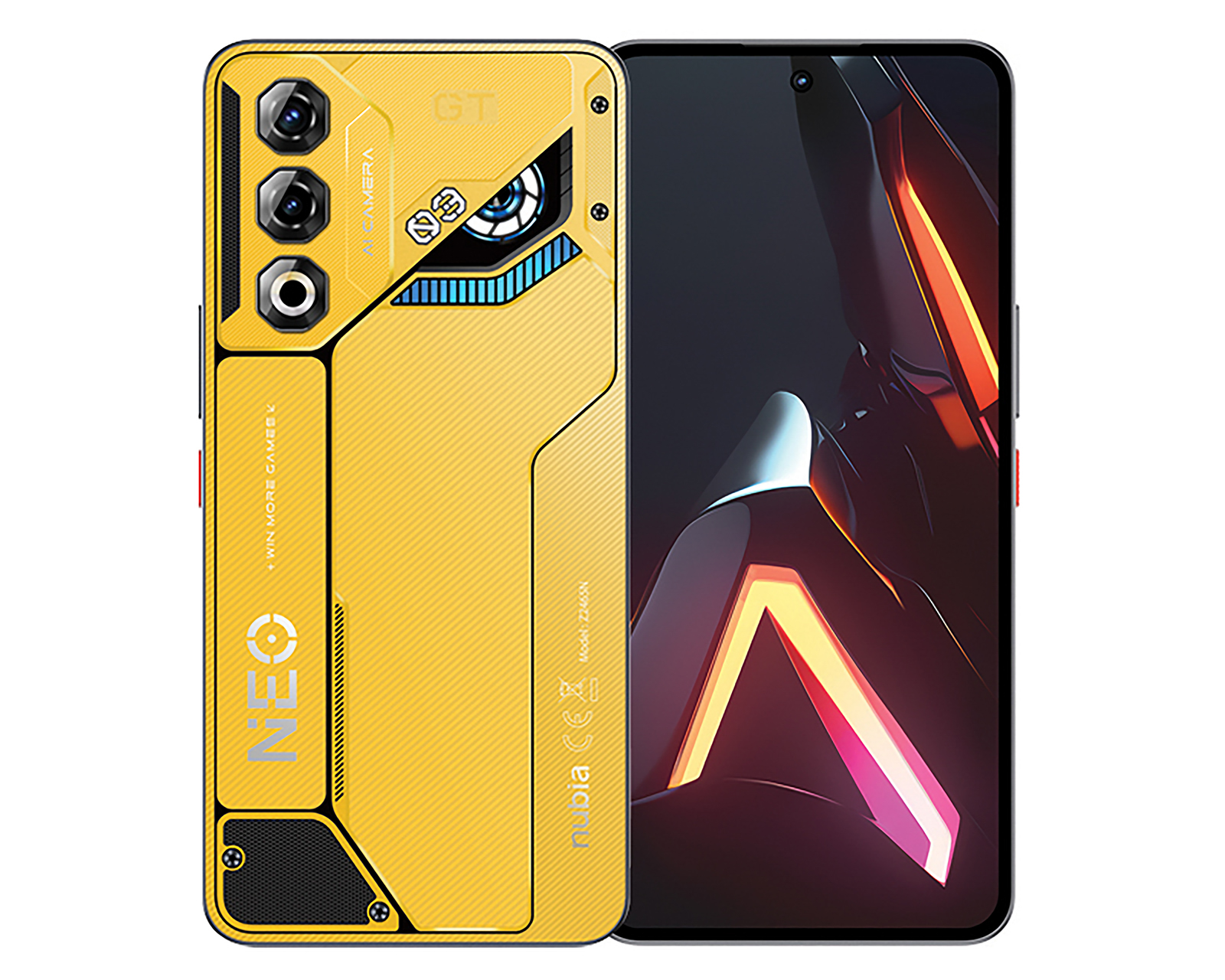 Celular Nubia Neo 3 GT 5G Liberado 256 GB Amarillo