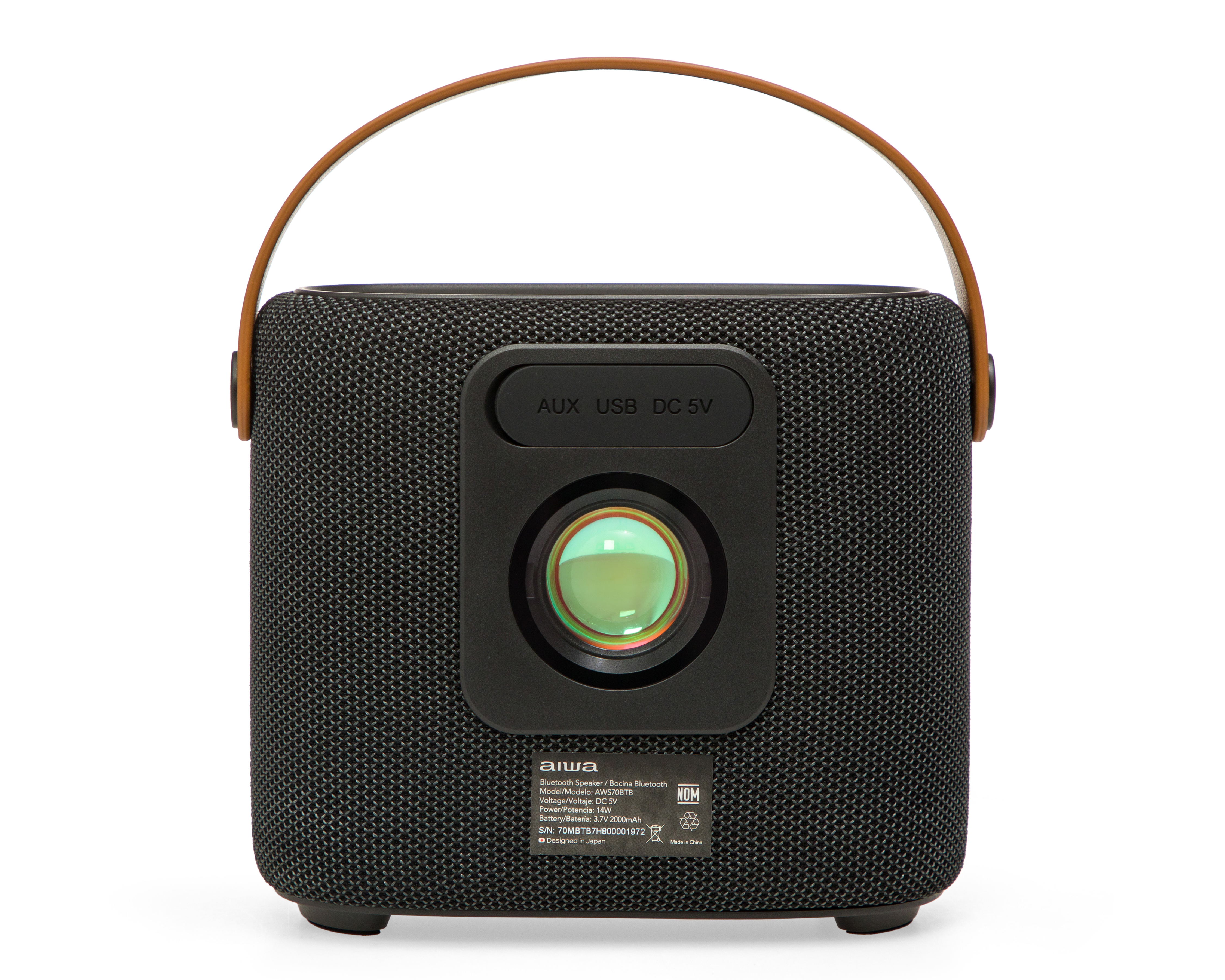 Foto 5 pulgar | Foto 4 | Bocina Bluetooth Aiwa AWS70BTB 7 W Portátil