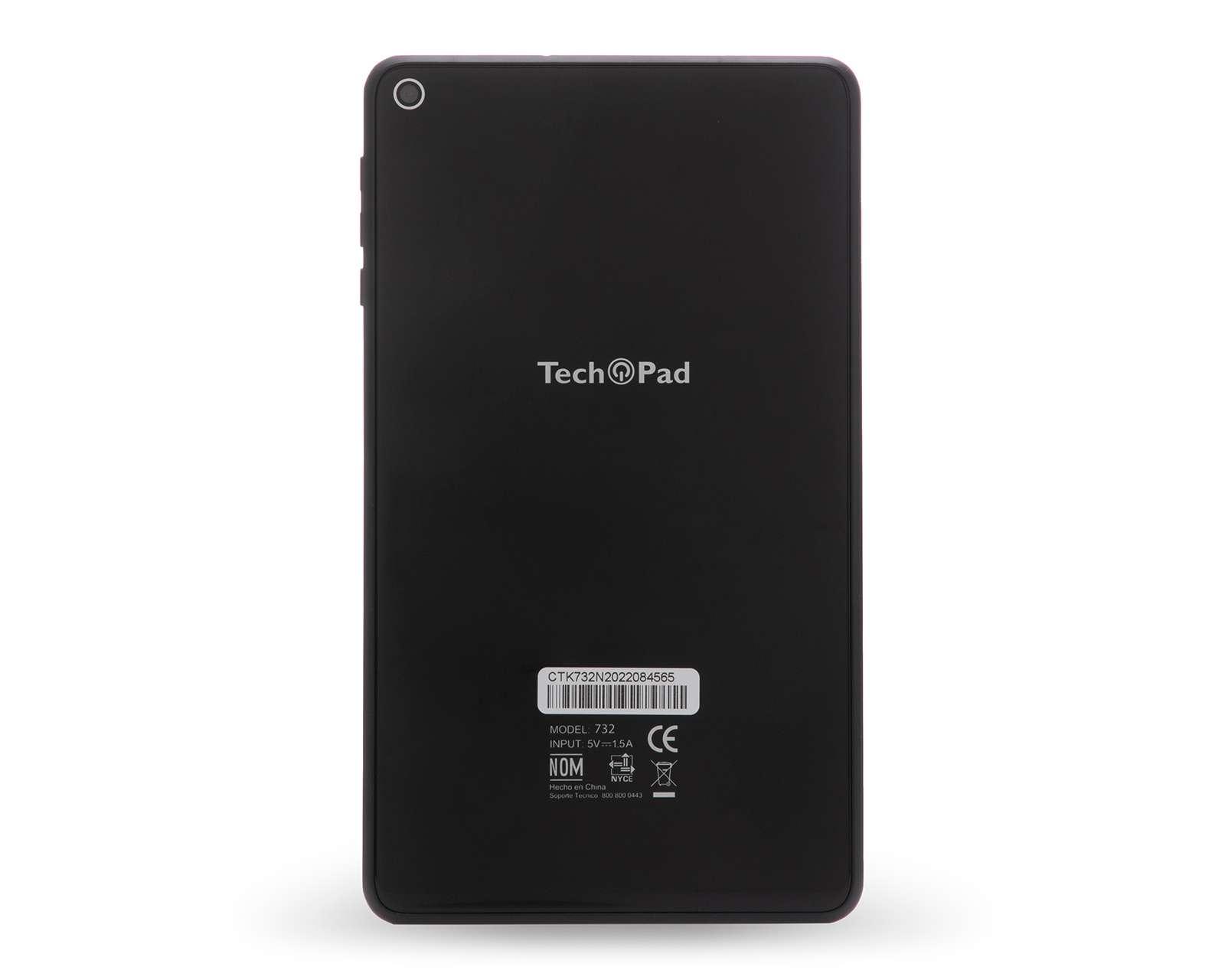 Foto 5 pulgar | Foto 3 | Tablet Tech Pad 732 7 Pulgadas 32 GB Wifi + Bluetooth Android 2 GB RAM Negra