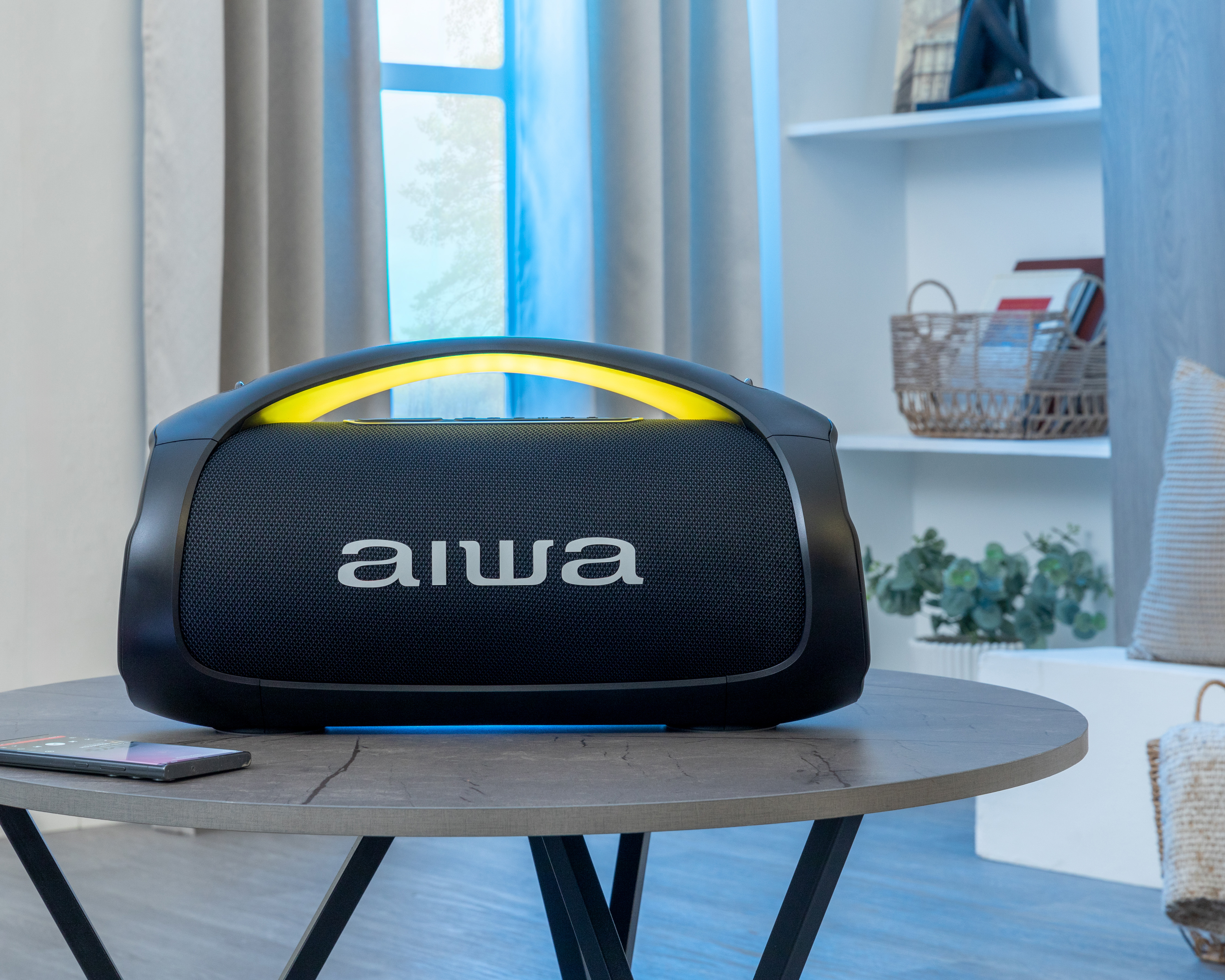 Foto 8 pulgar | Foto 7 | Bocina Bluetooth Aiwa AWS544BT 110 W con Luces LED