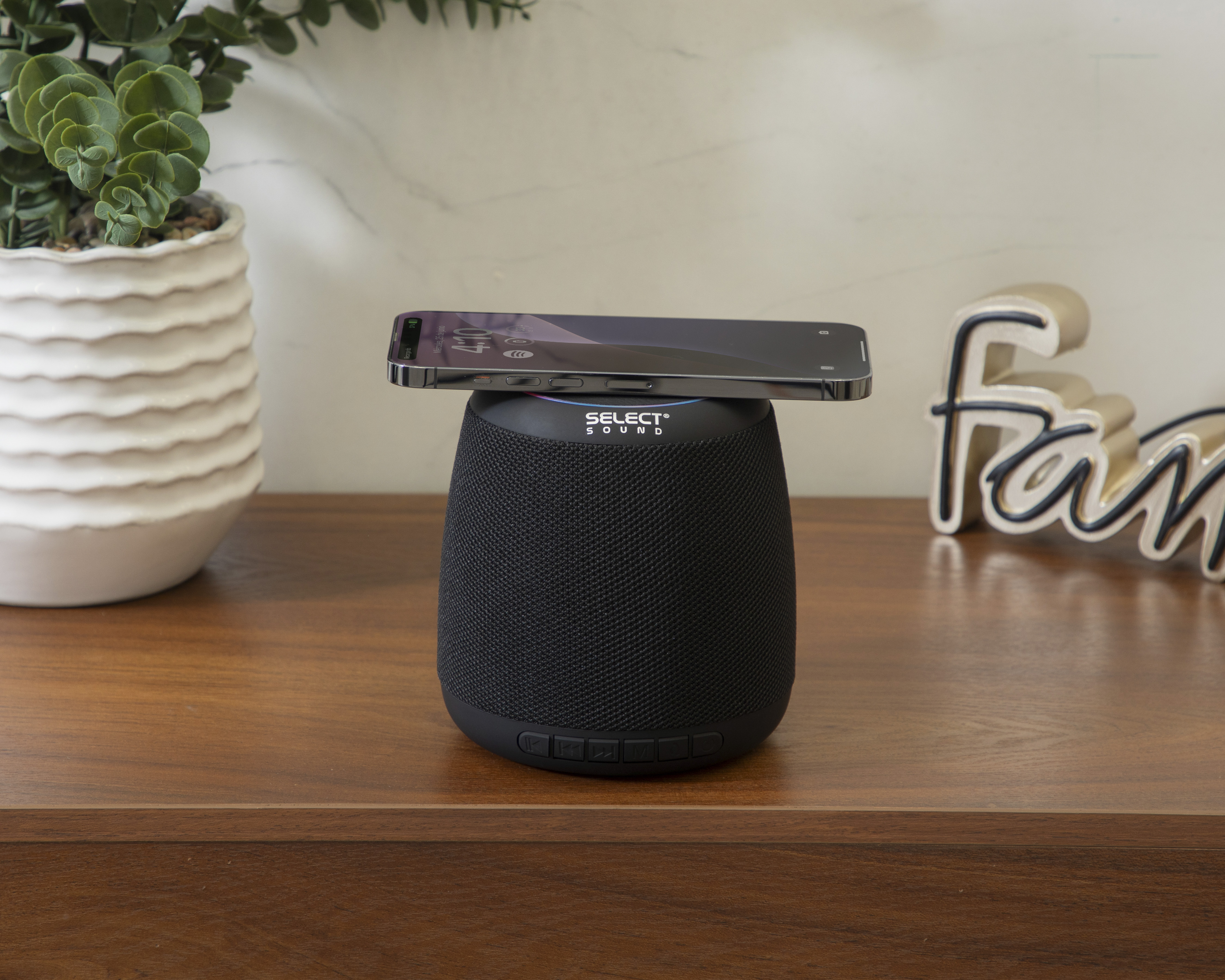 Foto 7 pulgar | Foto 6 | Bocina Bluetooth Select Sound BT1200 con Carga Inalámbrica