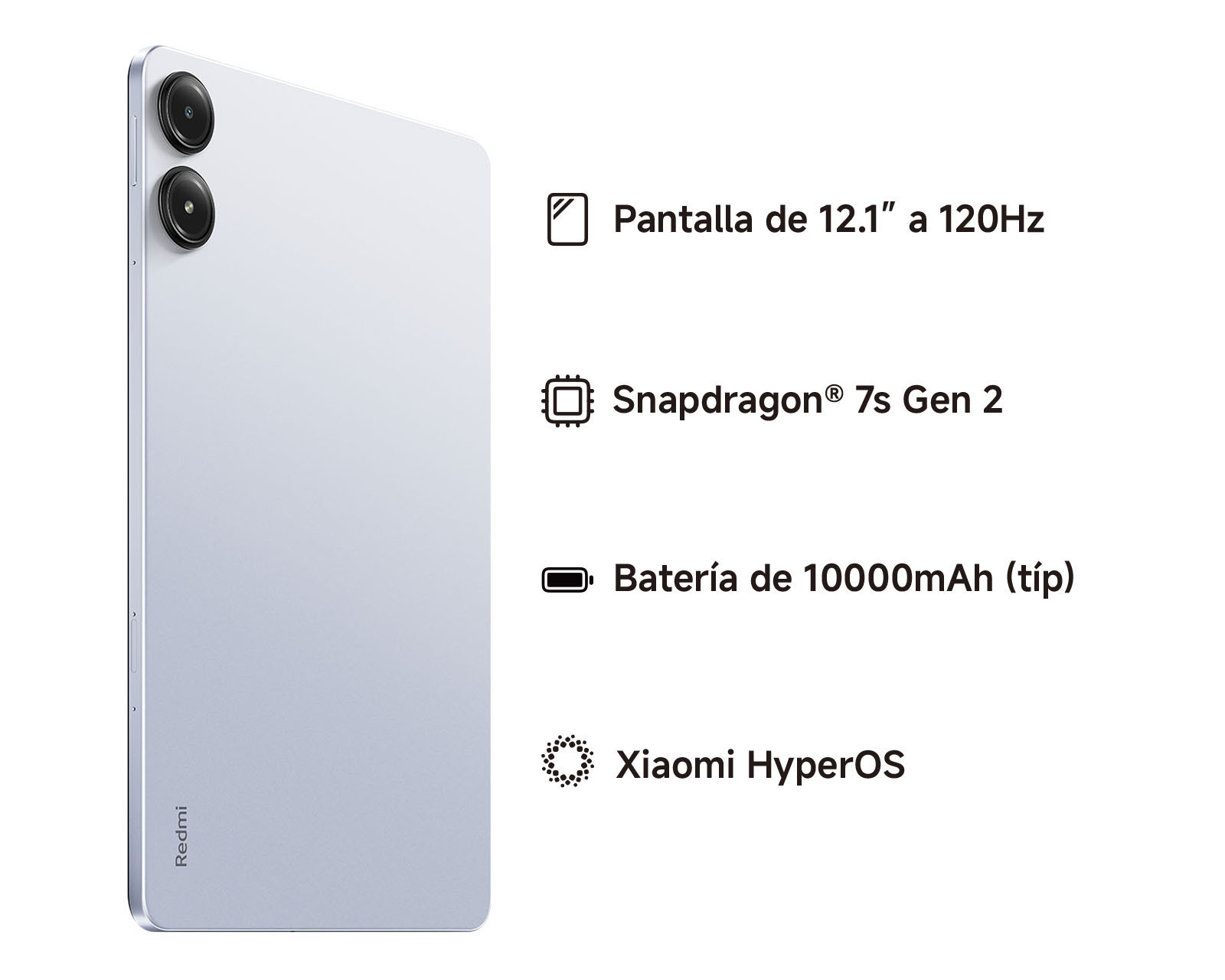 Foto 8 pulgar | Foto 7 | Tablet Xiaomi Redmi Pad Pro N83 12.1 Pulgadas 256 GB 8 GB RAM