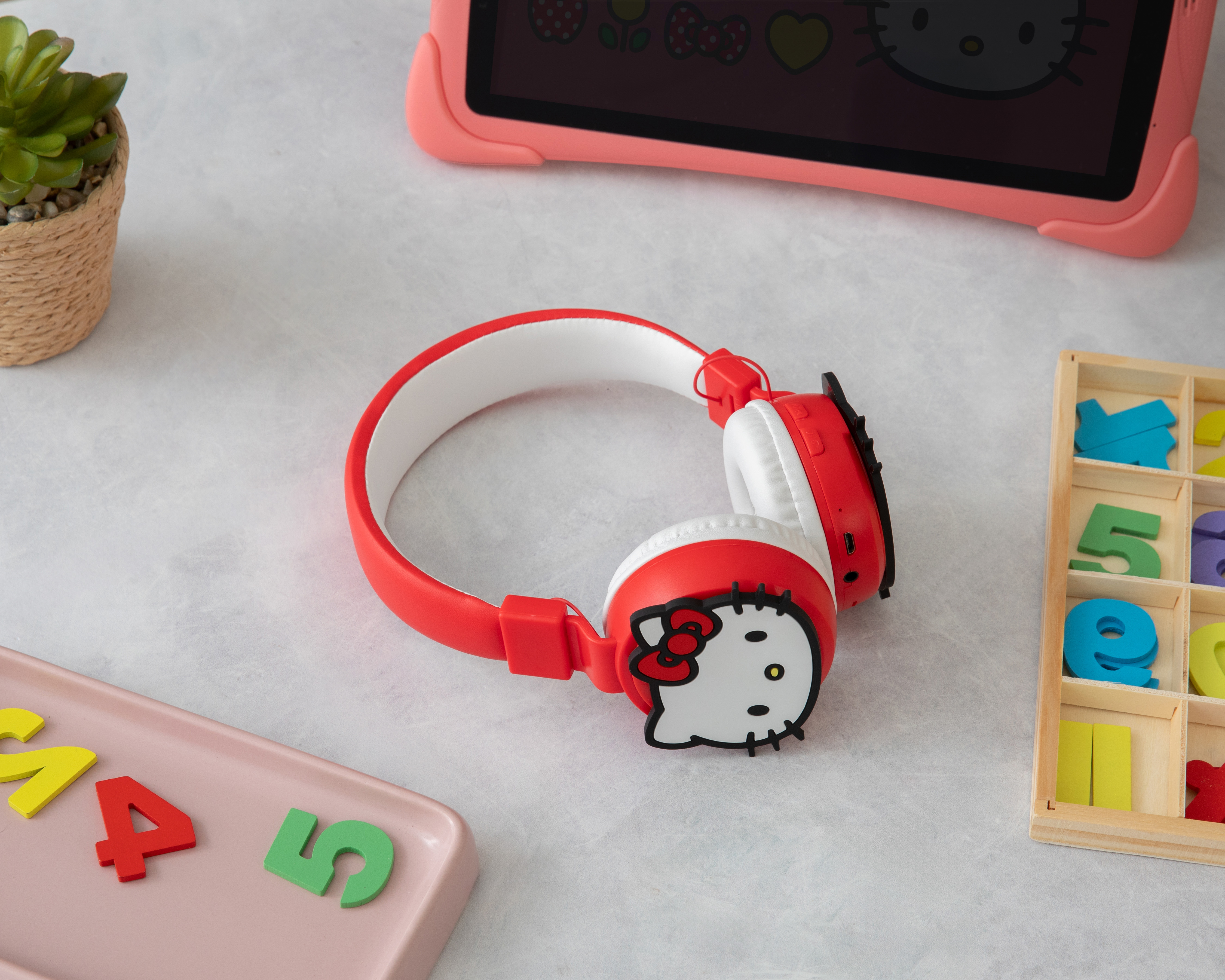 Foto 7 pulgar | Foto 6 | Audífonos de Diadema Inalámbricos Sanrio HKHDPH336-CPL Bluetooth