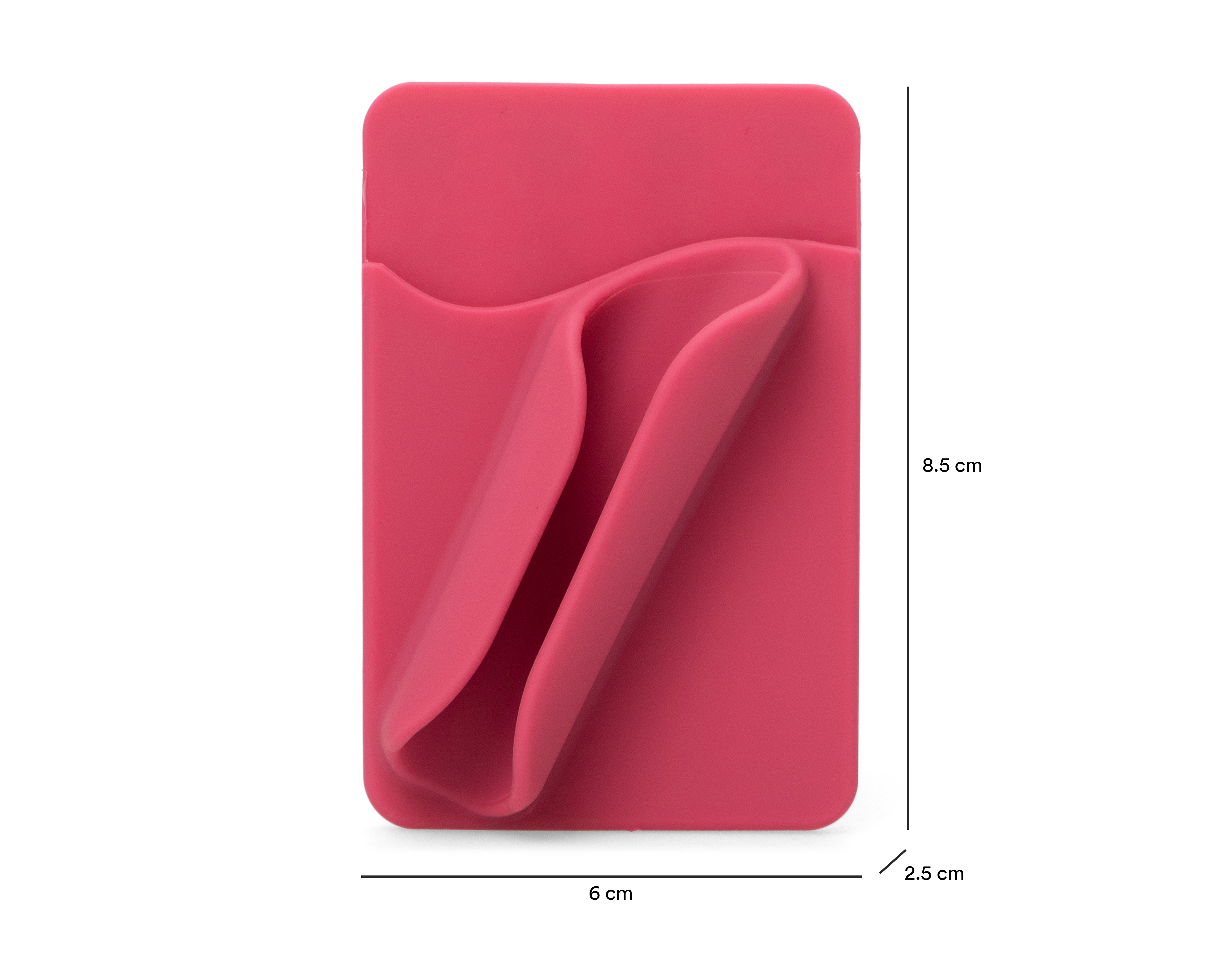 Foto 5 | Foto 5 | Tarjetero con Porta Labial Rosa Blob Universal