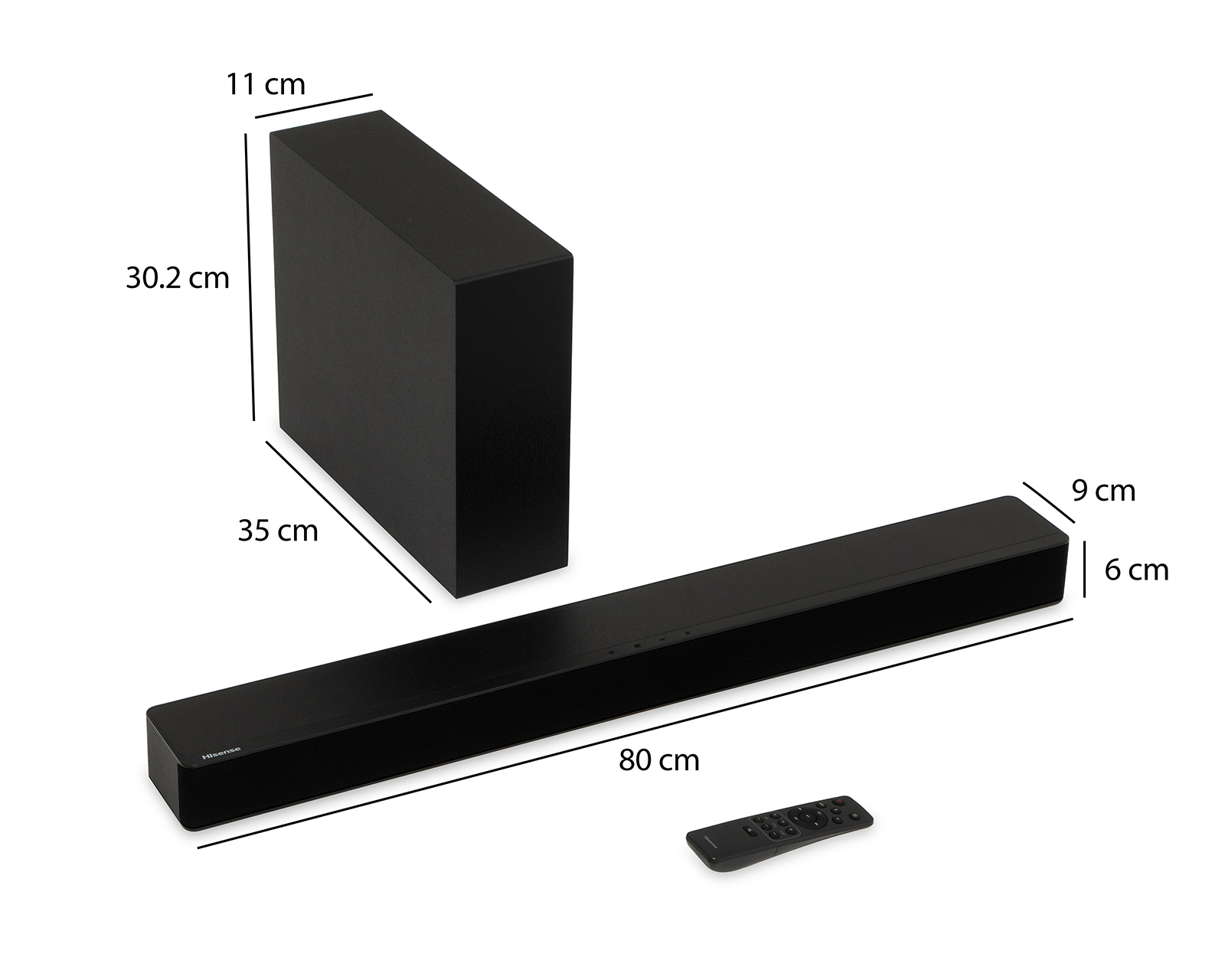 Foto 9 pulgar | Foto 8 | Barra de Sonido Hisense HS2100 con Subwoofer