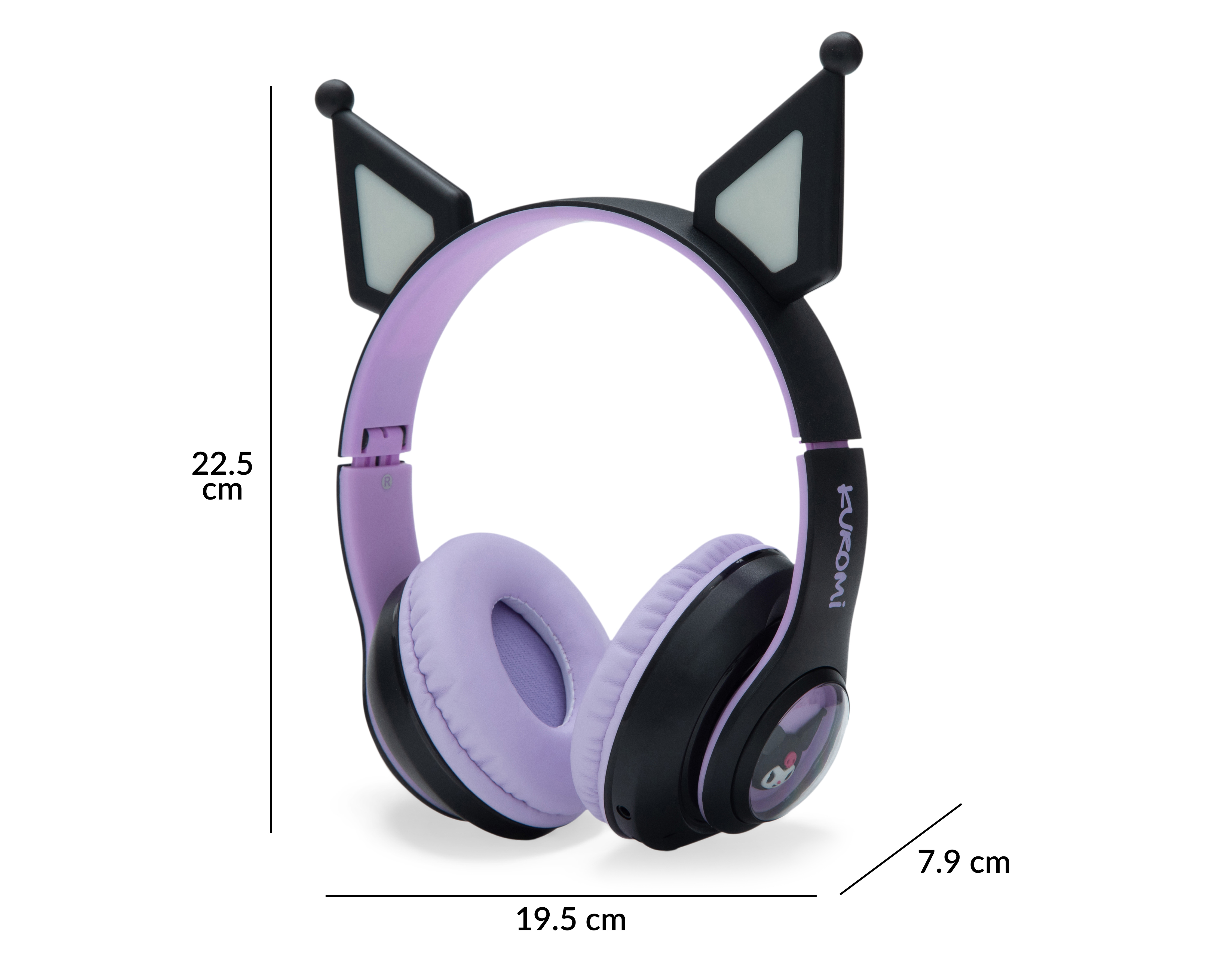 Foto 10 pulgar | Foto 9 | Audífonos de Diadema Inalámbricos Sanrio KULEDBTHP2-CPL con Luces Led