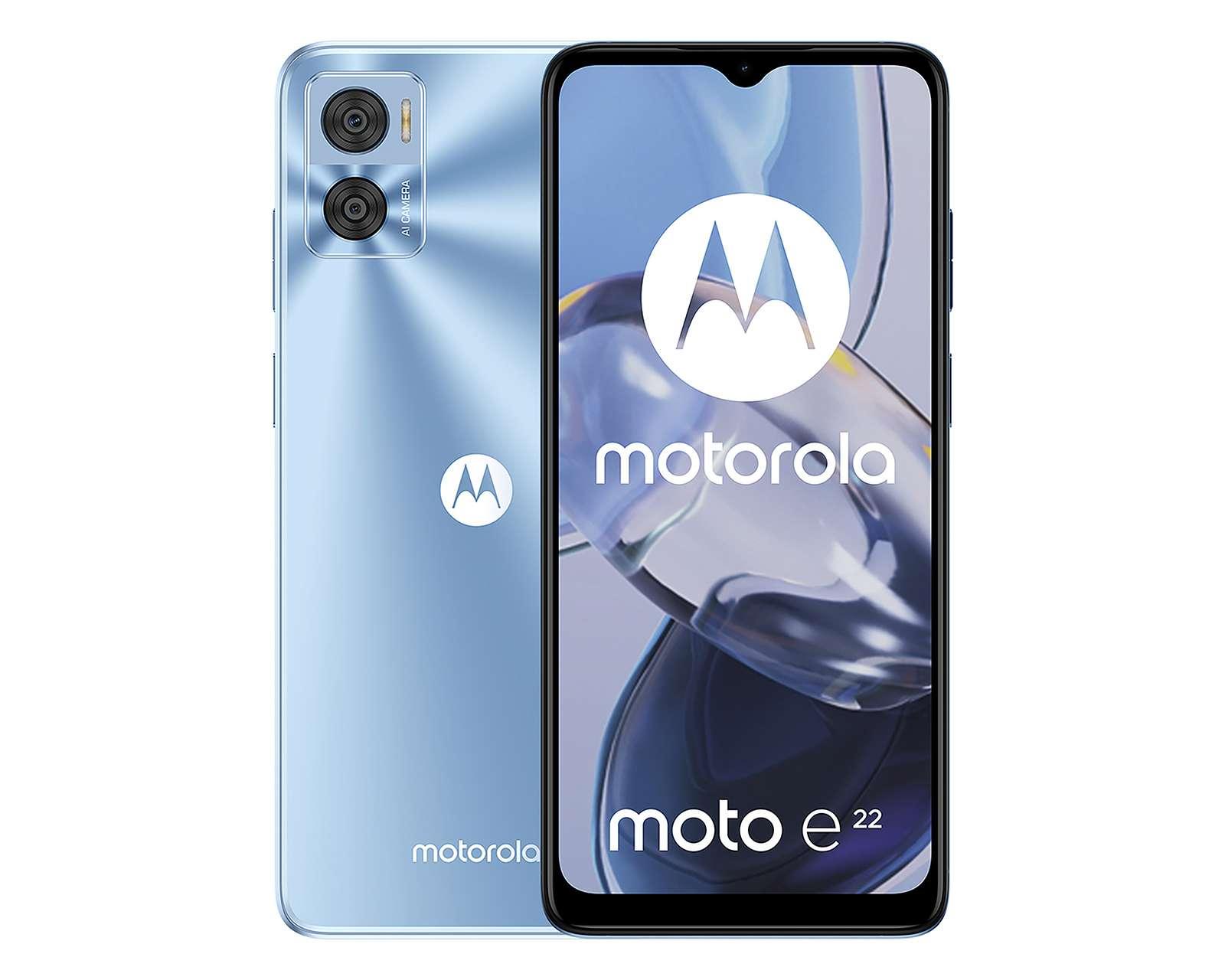Celular Motorola Liberado Moto E22 64 GB Azul