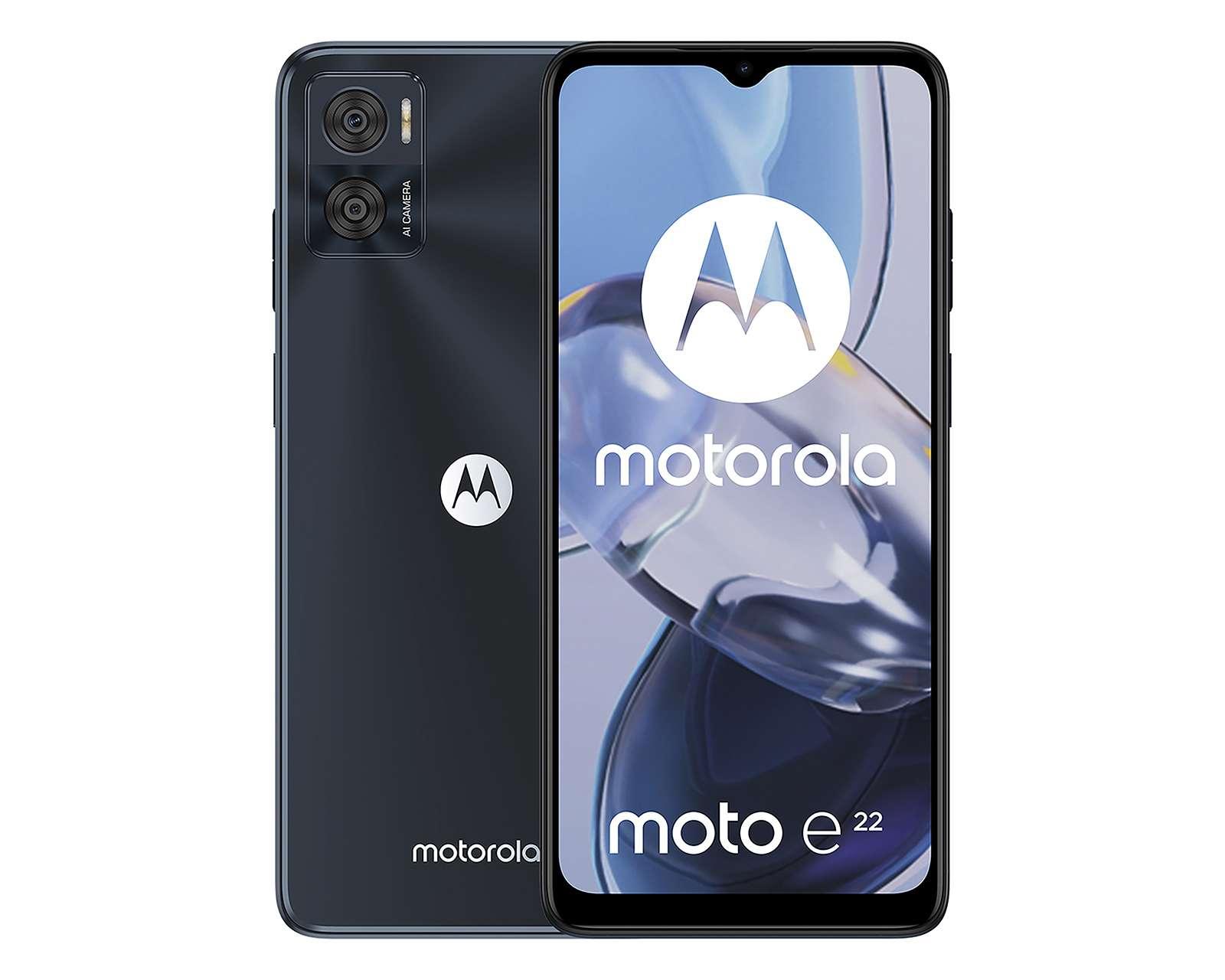 Celular Motorola Liberado Moto E22 64 GB Negro