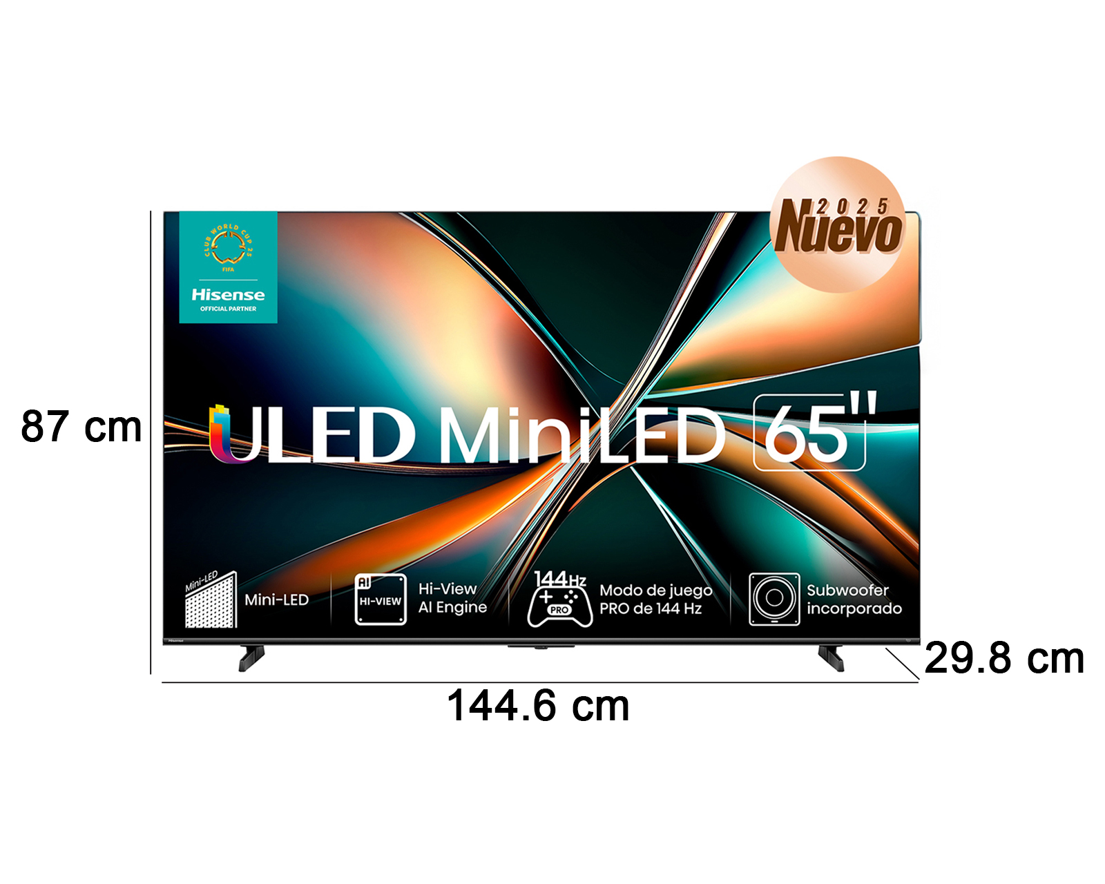 Foto 10 | Foto 10 | Pantalla Smart TV Hisense Uled Quantum Dot 65 Pulgadas 4K 65U7QG