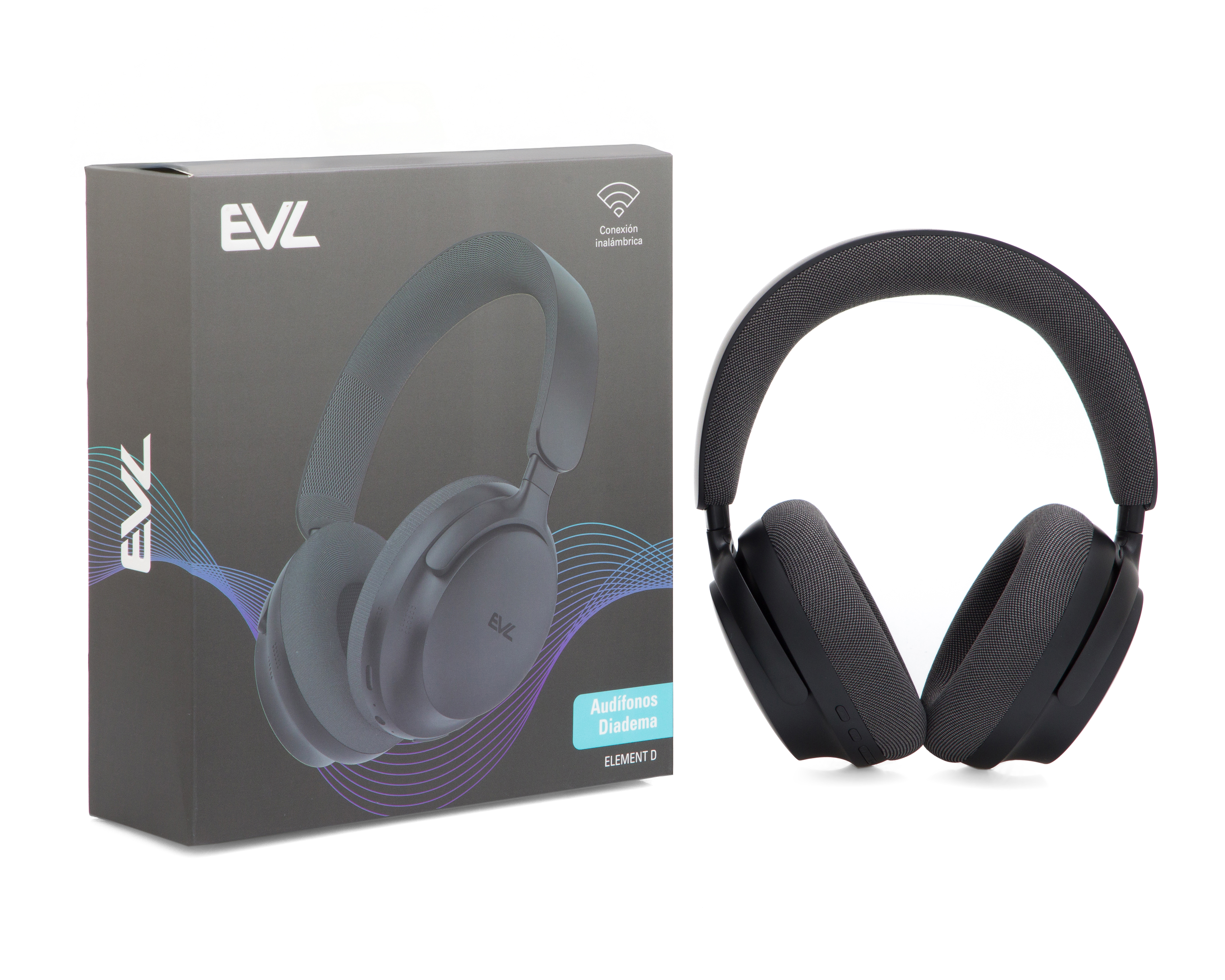 Foto 5 pulgar | Foto 4 | Audífonos de Diadema Inalámbricos EVL Element D Bluetooth