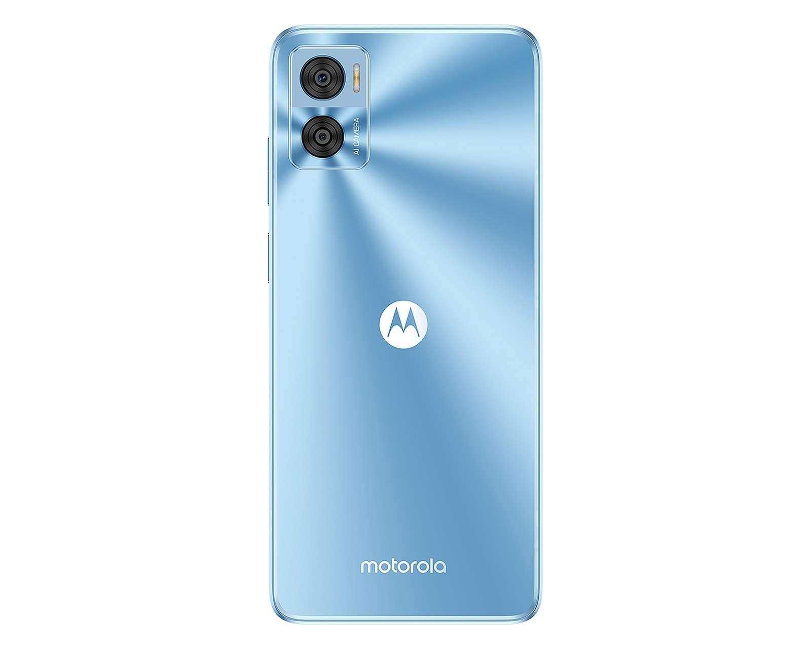Foto 3 pulgar | Foto 2 | Movistar Motorola Moto E22 32 GB Azul