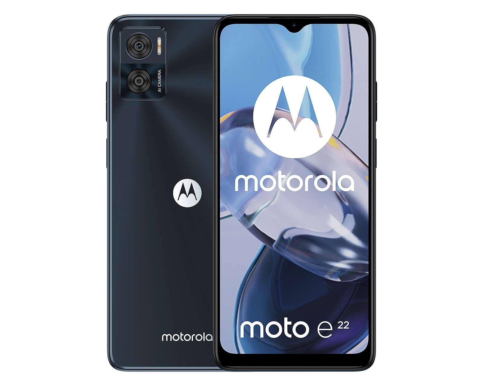 Movistar Motorola Moto E22 32 GB Negro