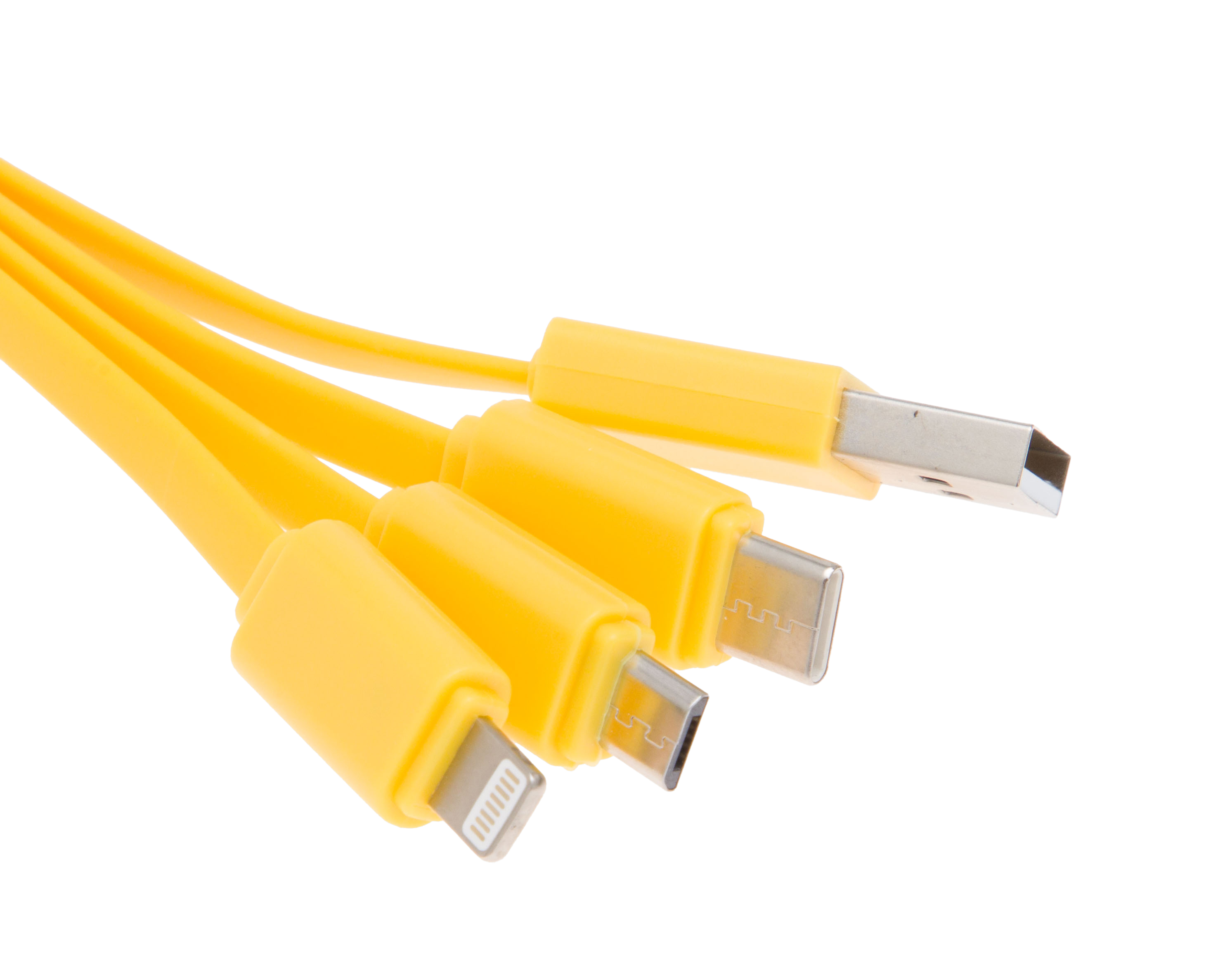 Foto 3 pulgar | Foto 2 | Cable Universal 3 en 1 Blob Toronja