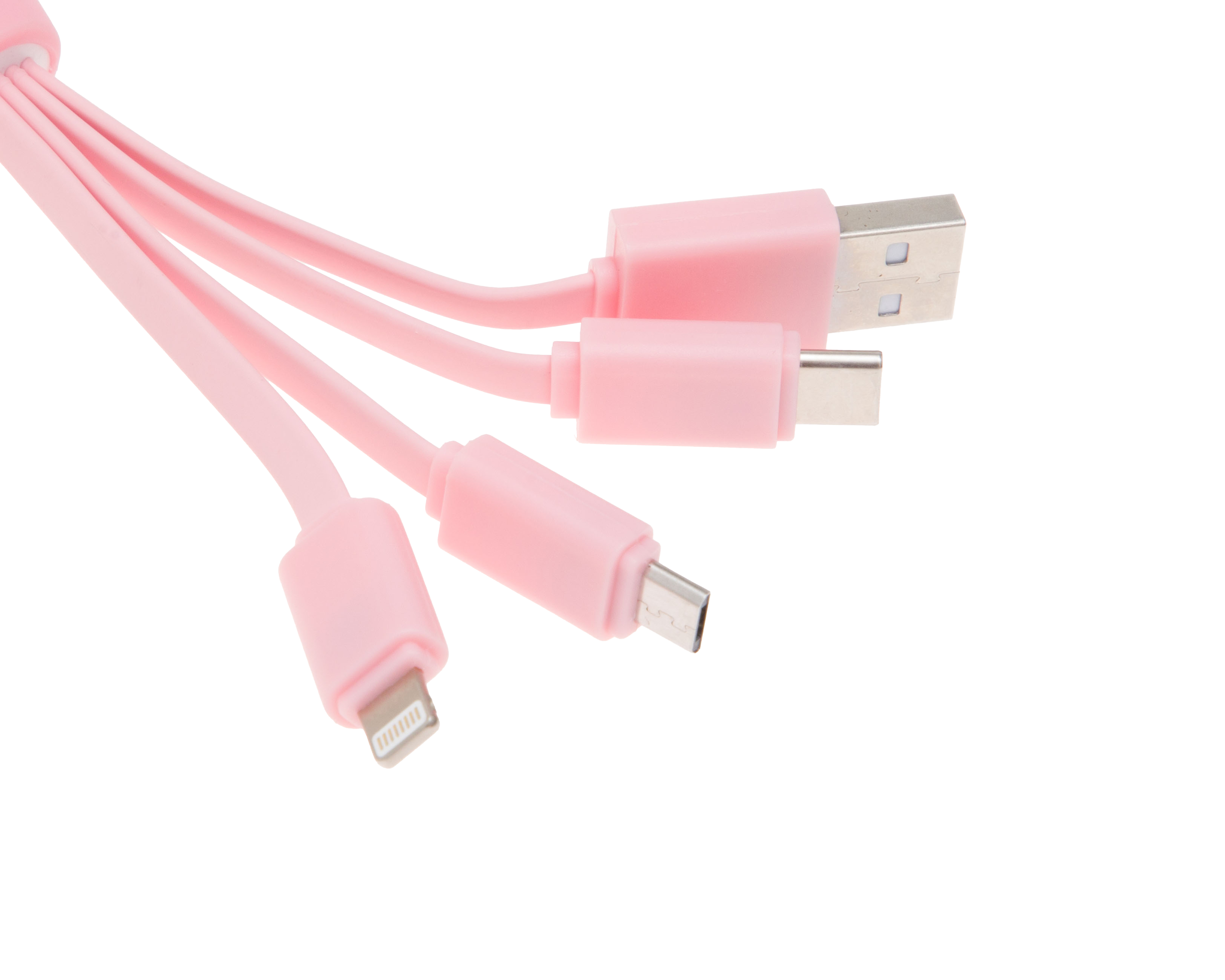 Foto 2 | Foto 2 | Cable Universal 3 en 1 Blob Cactus