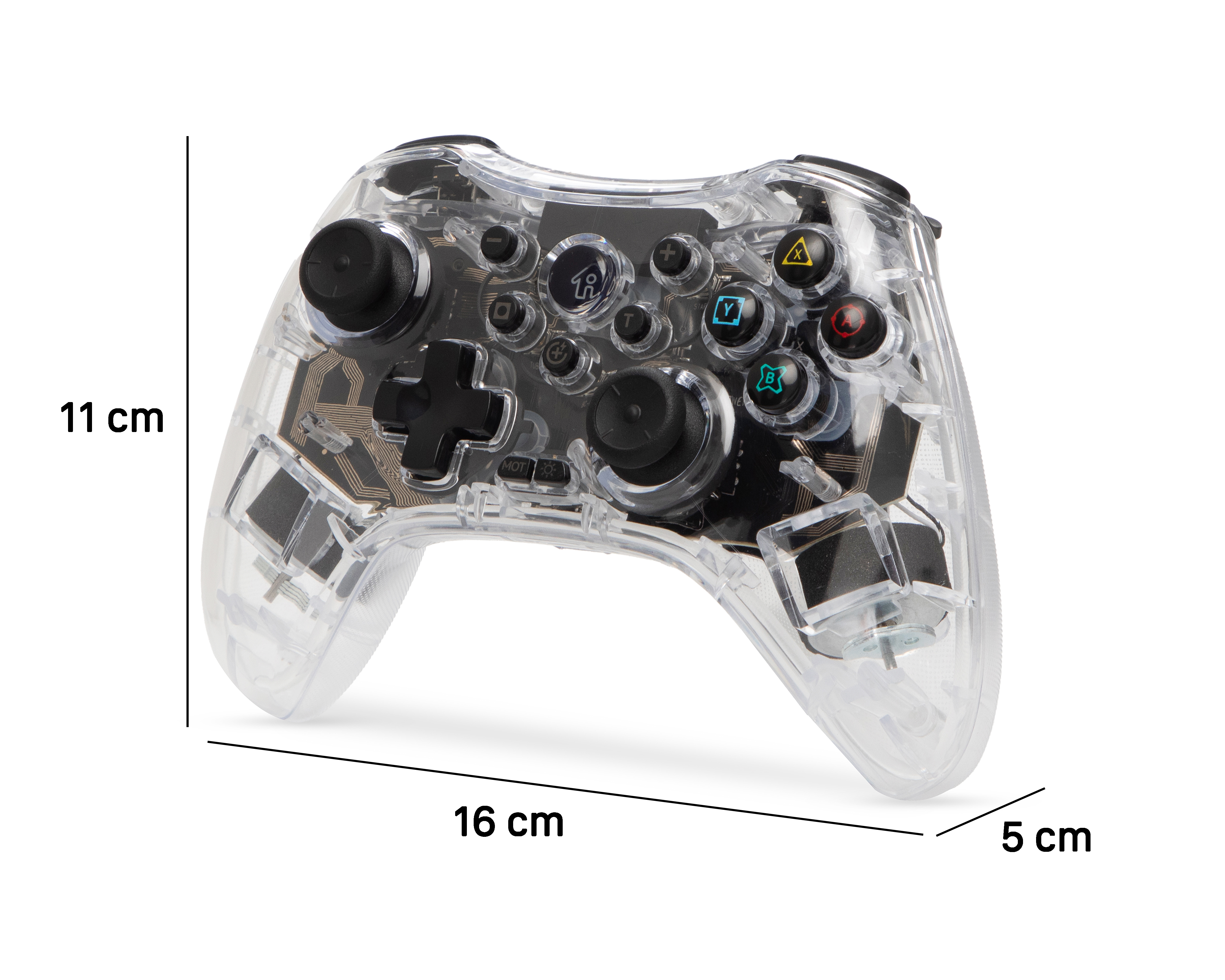 Foto 7 pulgar | Foto 6 | Control Inalámbrico para Celular Gamecraft Transparente